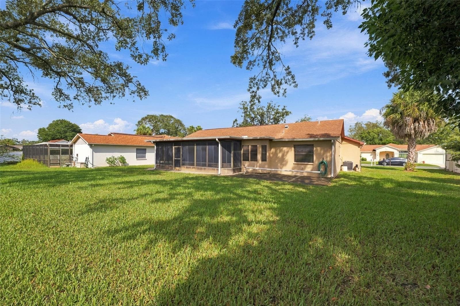 Rear Exterior - 4424 GASTON ST, SPRING HILL