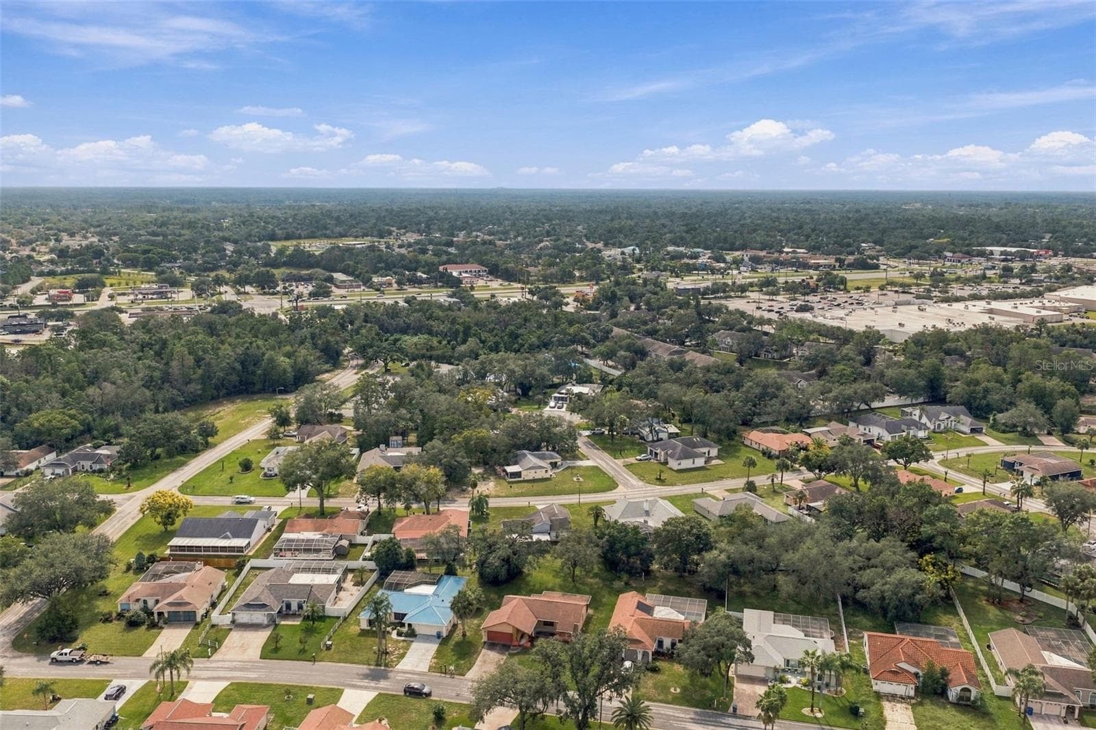 Aerial View - 4424 GASTON ST, SPRING HILL
