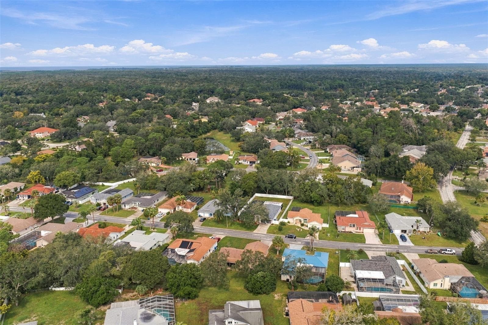 Aerial View - 4424 GASTON ST, SPRING HILL
