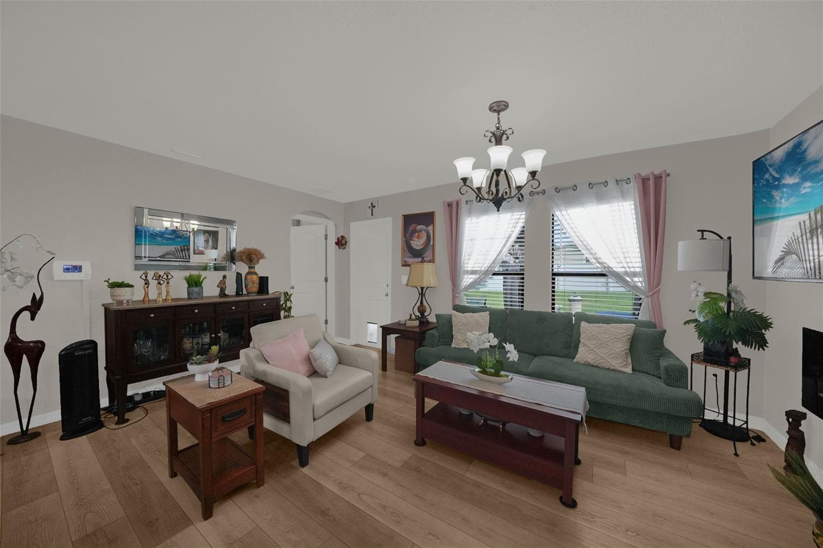 Living room - 26448 BERTRAM RD, BROOKSVILLE