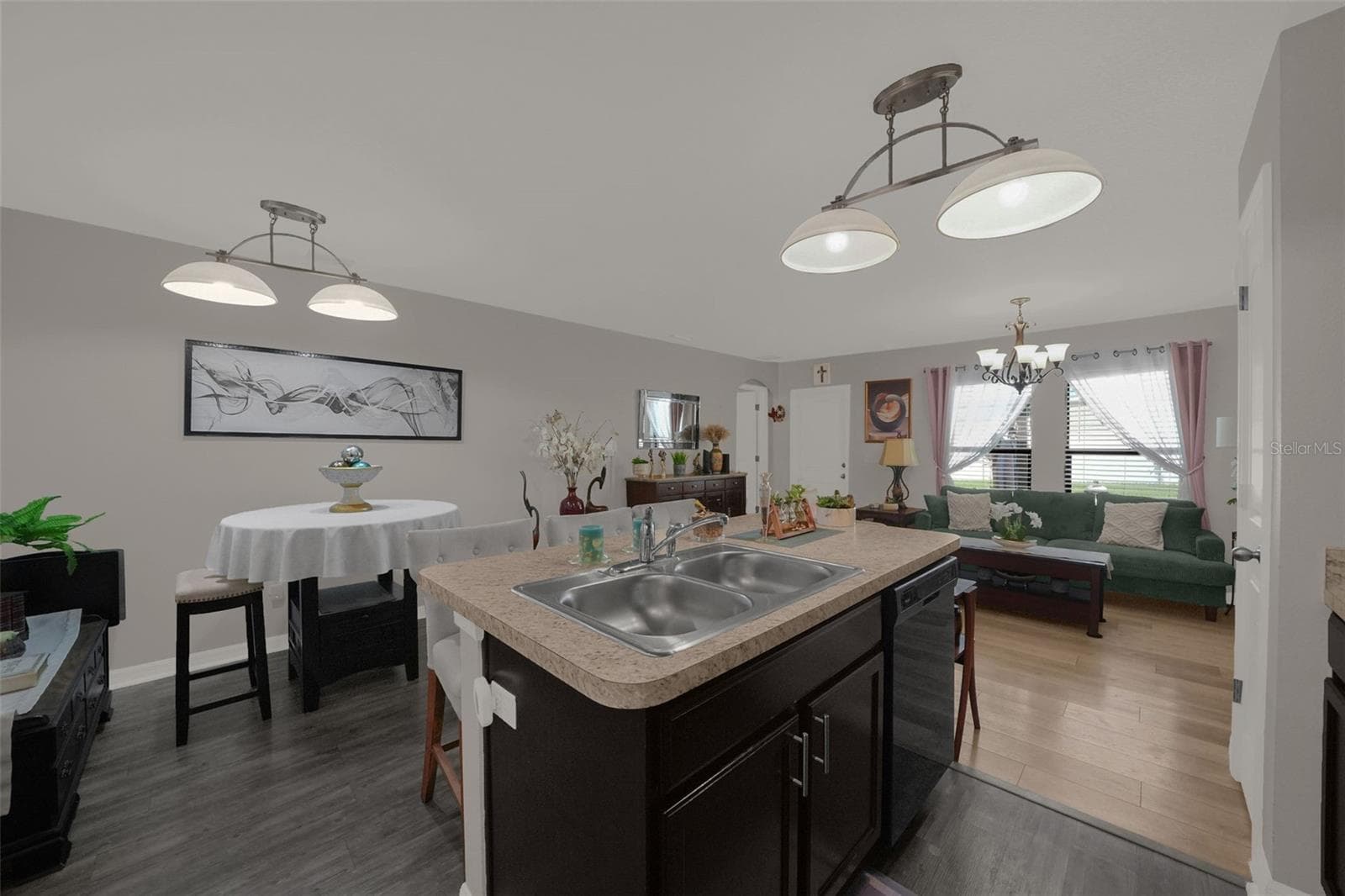 Kitchen island - 26448 BERTRAM RD, BROOKSVILLE