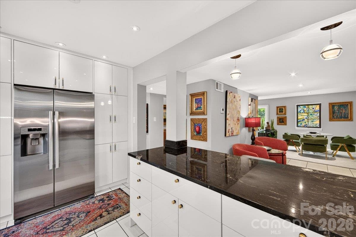 Sleek Renovated Open Kitchen - 3762 Winding Creek Lane, Charlotte