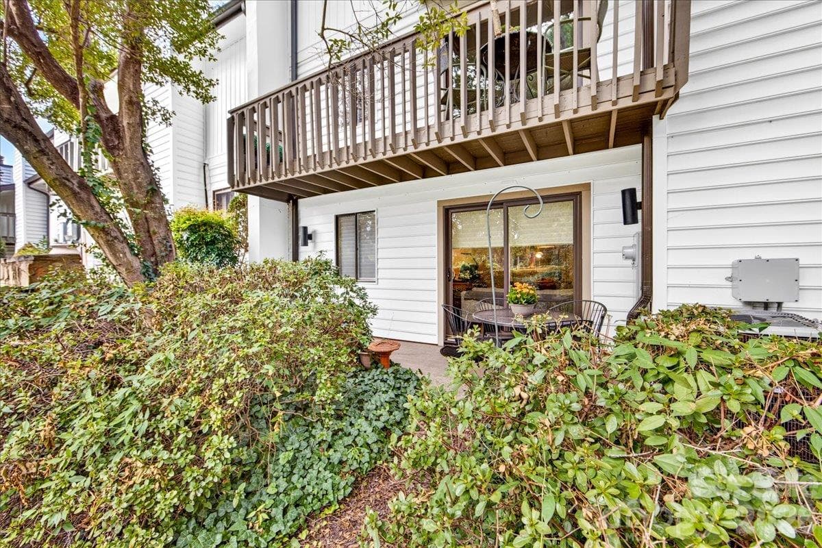 Balcony and Lower Level Patio - 3762 Winding Creek Lane, Charlotte