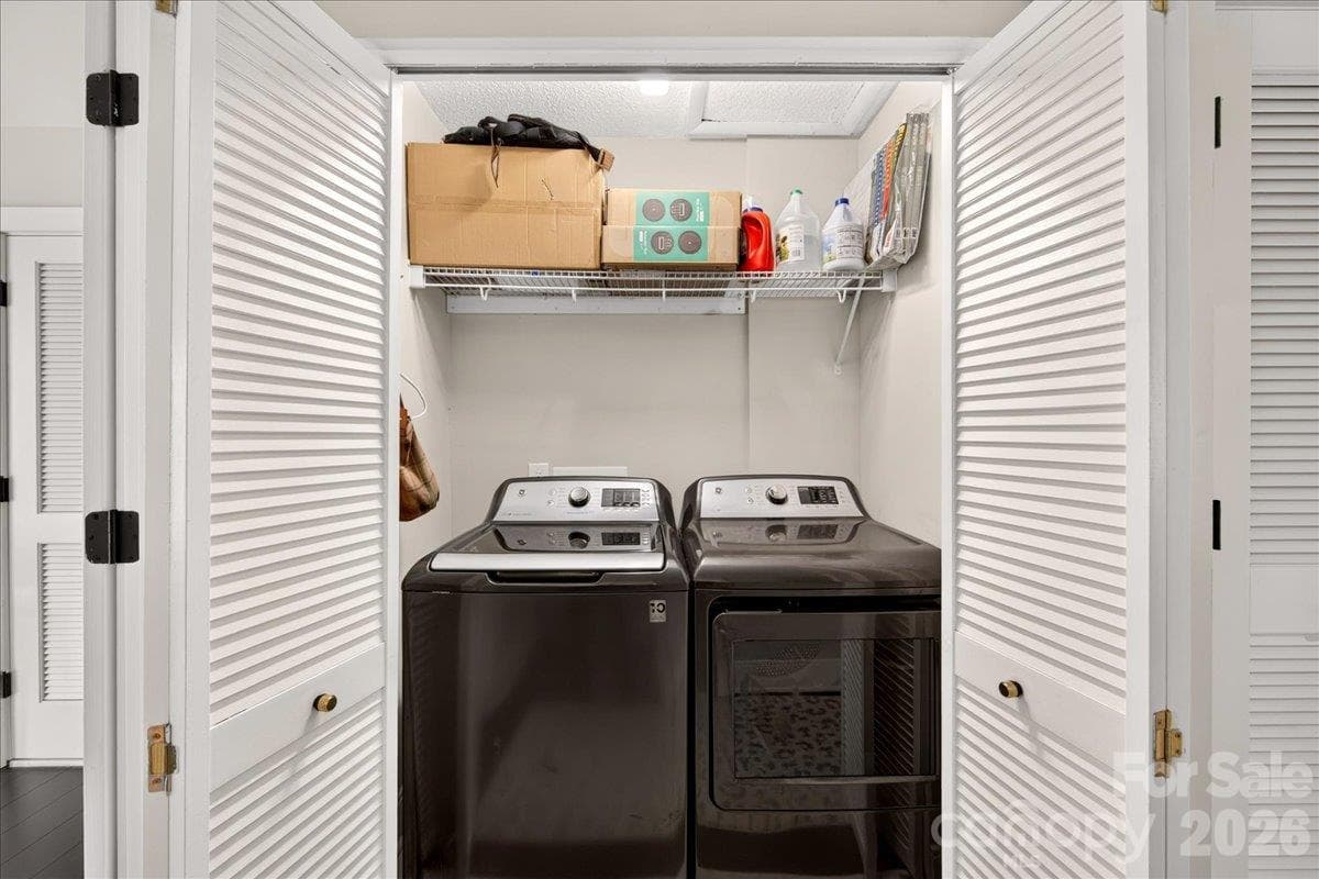 Laundry Closet Upper Level - 3762 Winding Creek Lane, Charlotte
