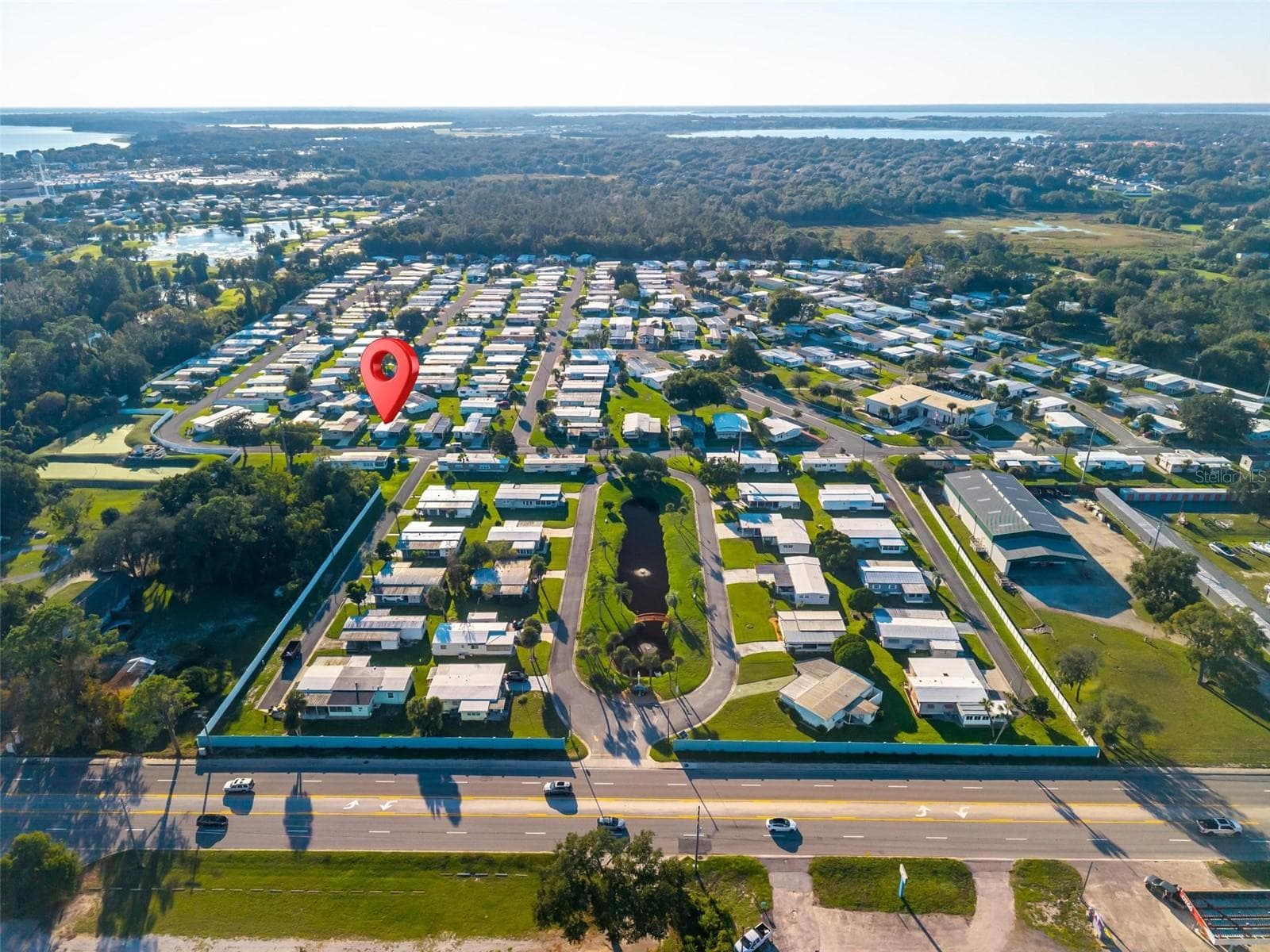 Aerial View - 39 HAWAIIAN WAY, LEESBURG