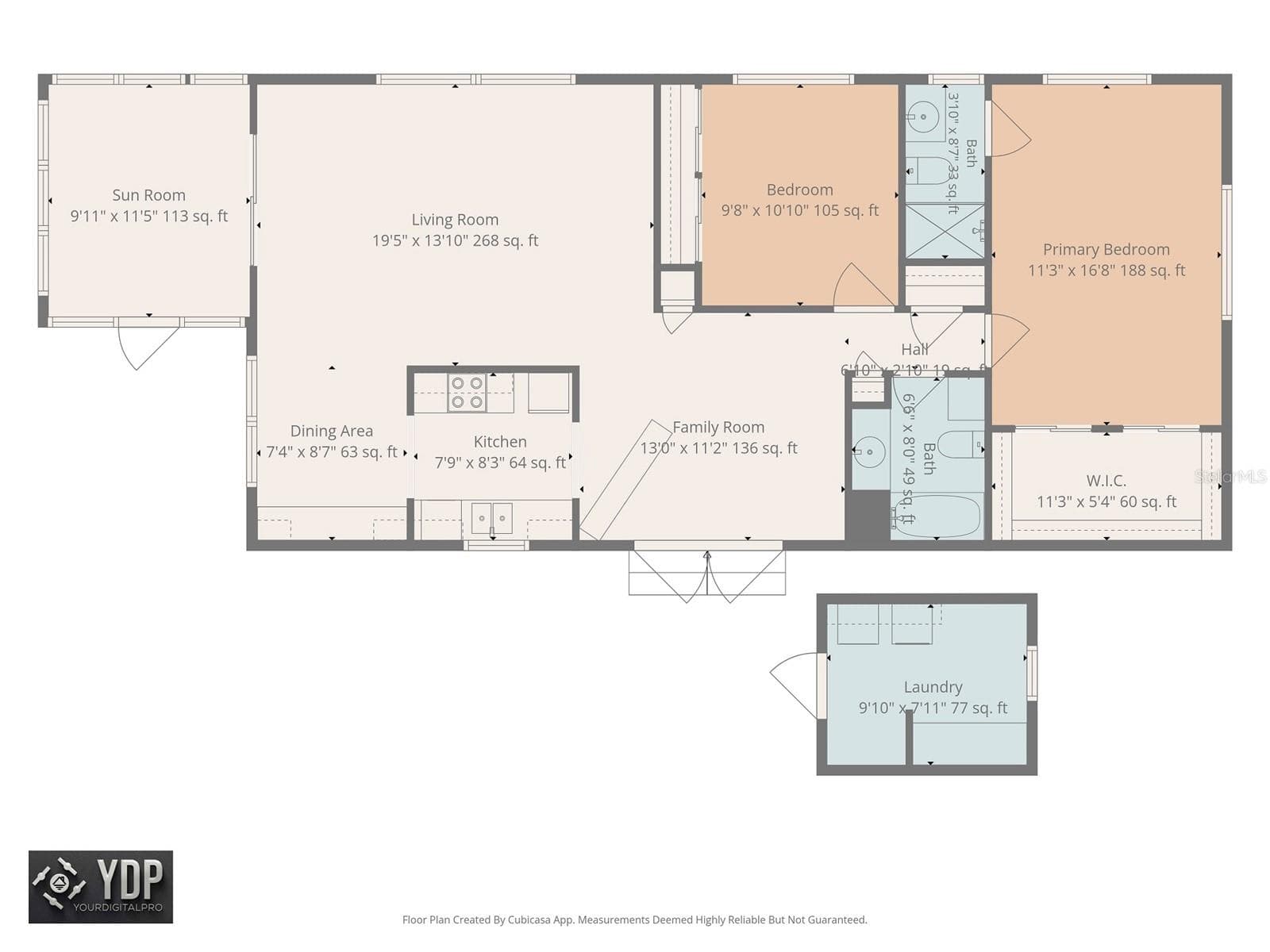 FLOOR PLAN - 39820 US HIGHWAY 19 N #160, TARPON SPRINGS