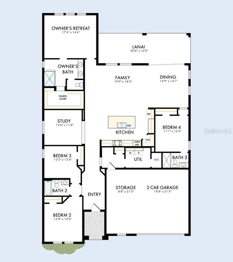 Floor Plan - 12835 SALTY DOG XING, PALMETTO