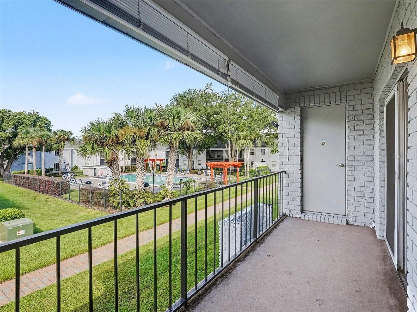 Balcony-View of Pool - 216 LEWFIELD CIR #216, WINTER PARK