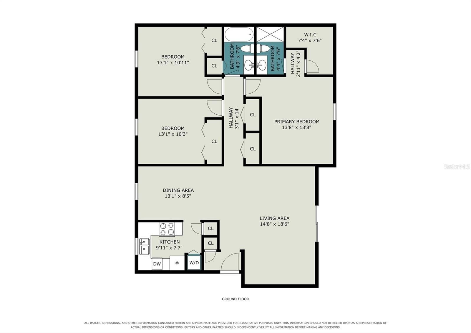 2ND FLOOR - Floor Plan - 216 LEWFIELD CIR #216, WINTER PARK