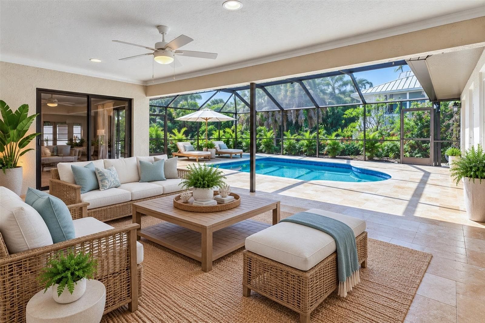 virtually staged - 620 HIBISCUS DR, VENICE