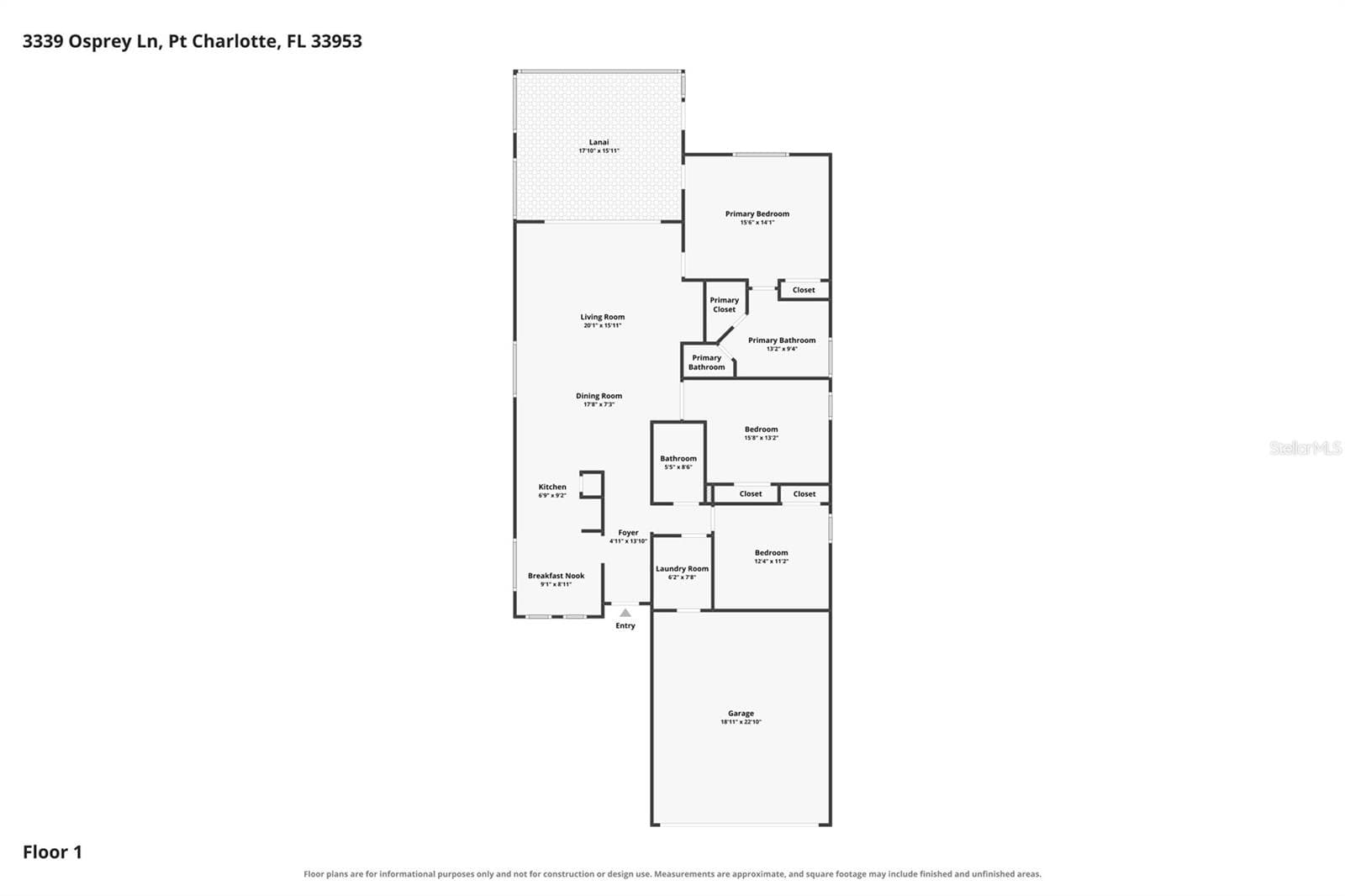 Single Family Residence at 3339 OSPREY LN, PORT CHARLOTTE, photo 34 of 61