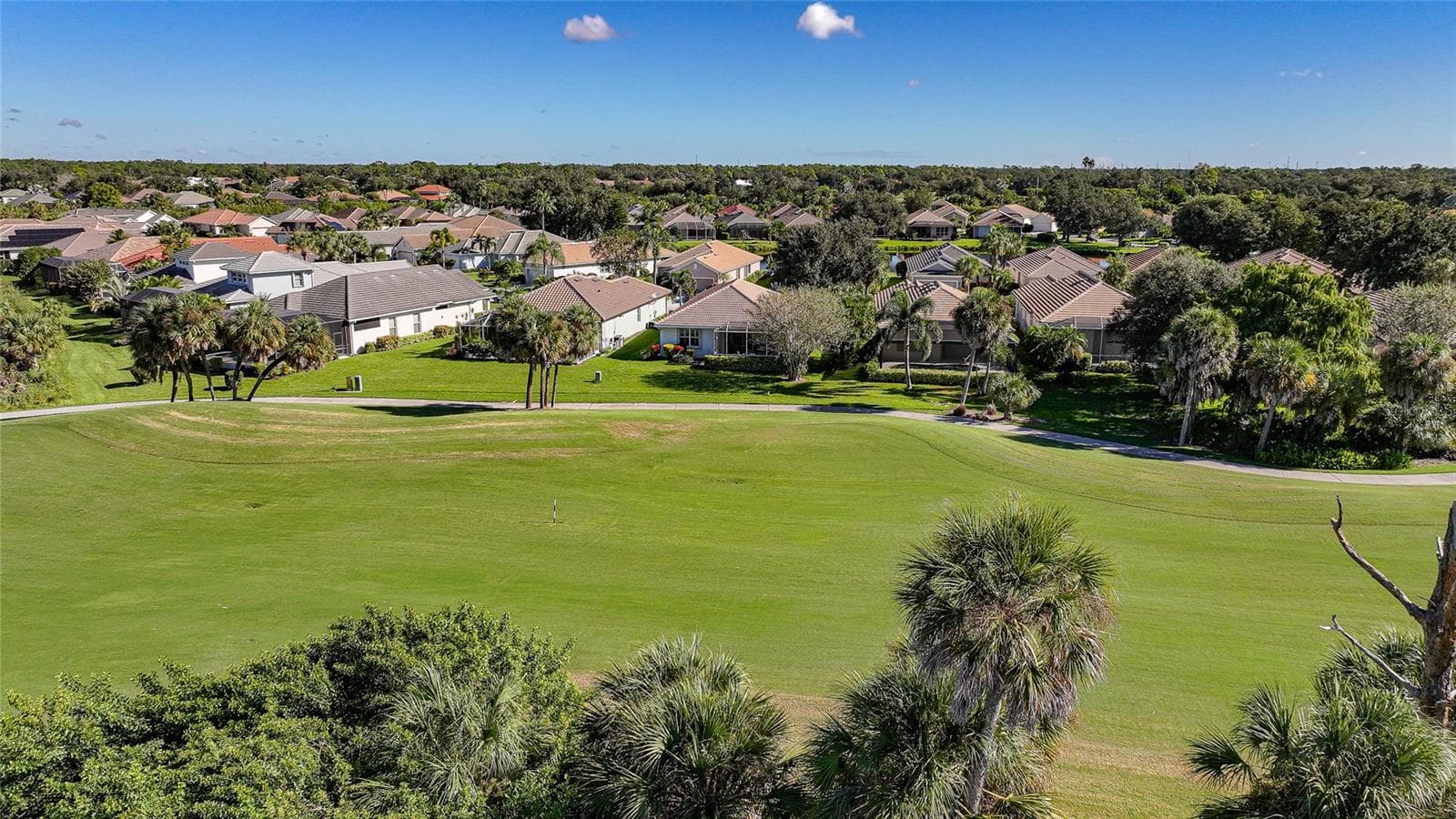 Back of home - 3339 OSPREY LN, PORT CHARLOTTE