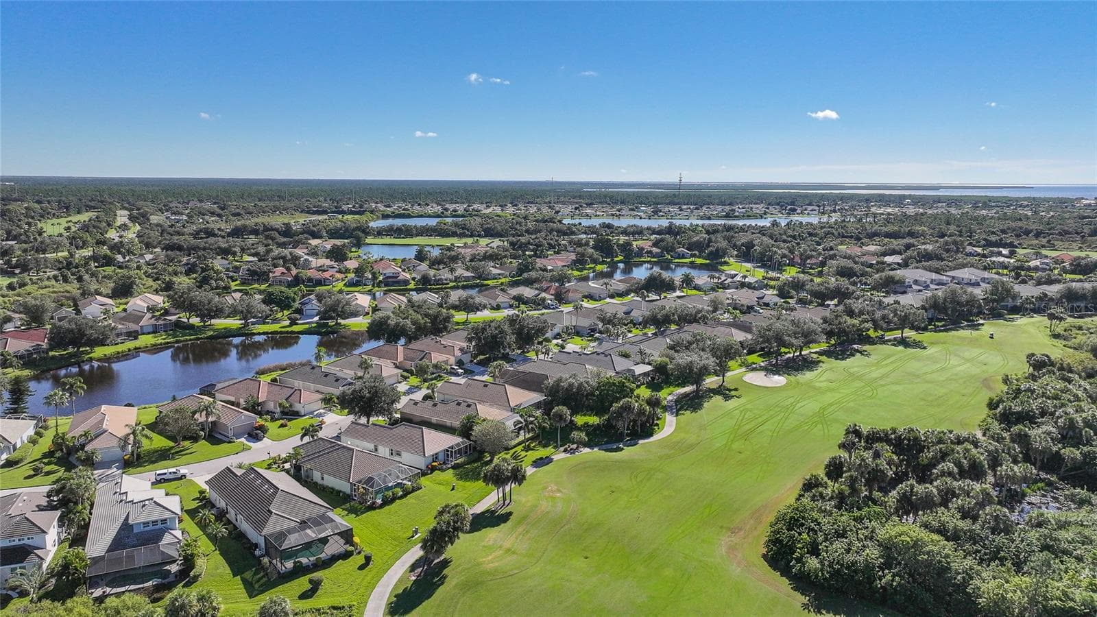 Aerial - 3339 OSPREY LN, PORT CHARLOTTE