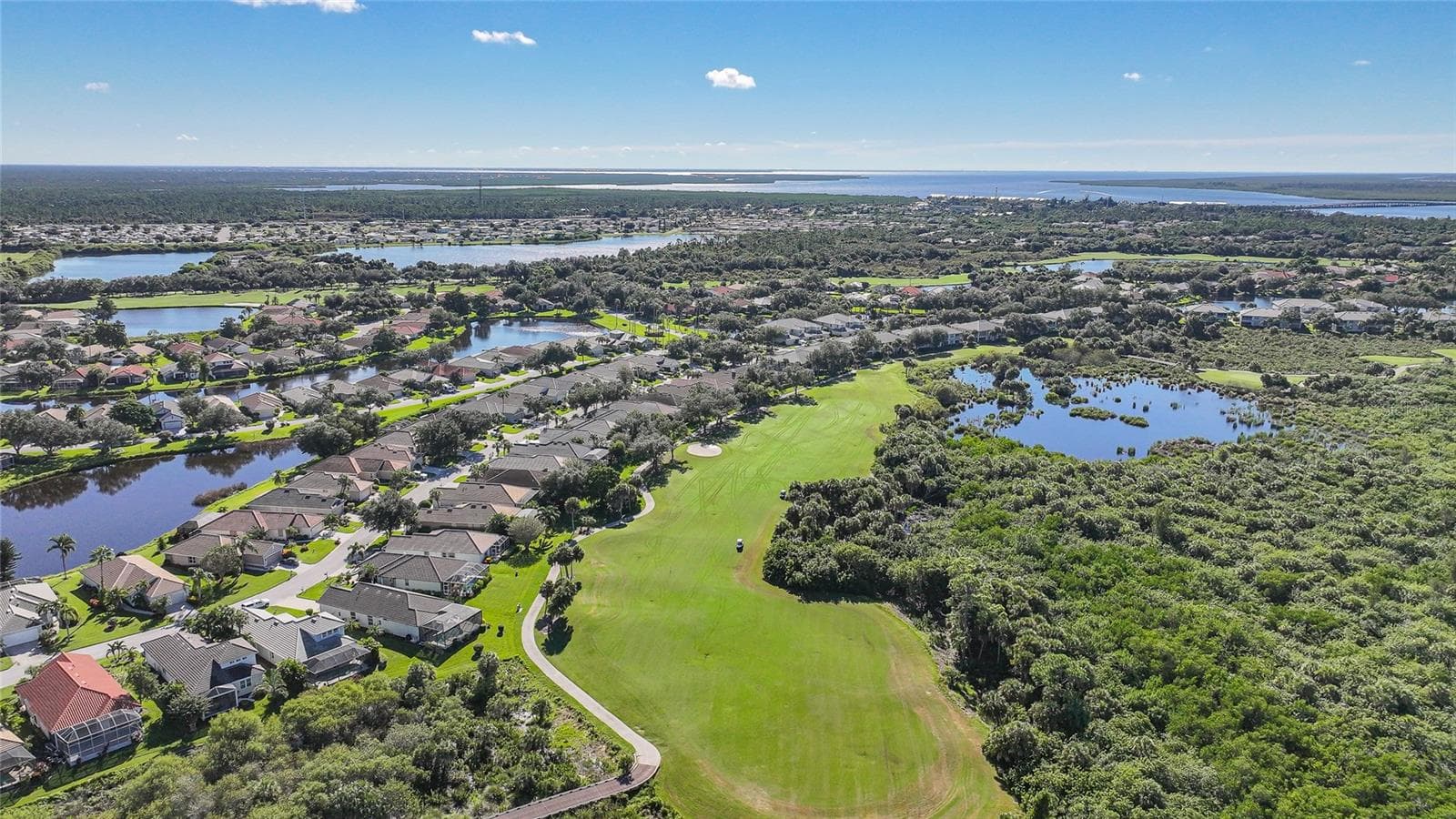 Aerial - 3339 OSPREY LN, PORT CHARLOTTE