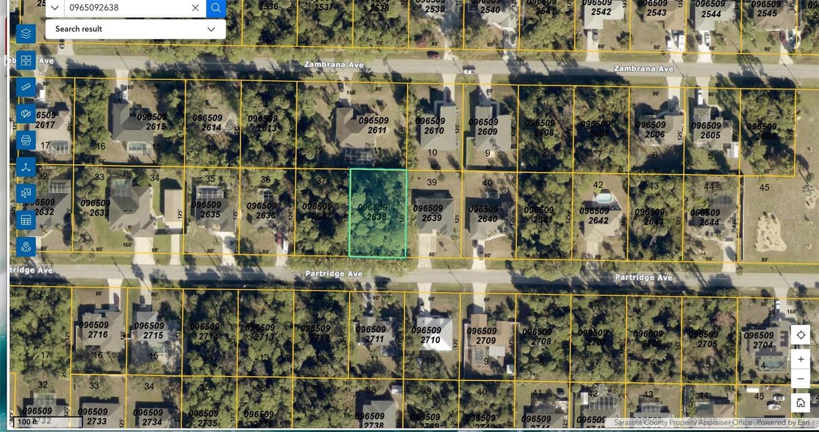 LOT 38 PARTRIDGE AVE
