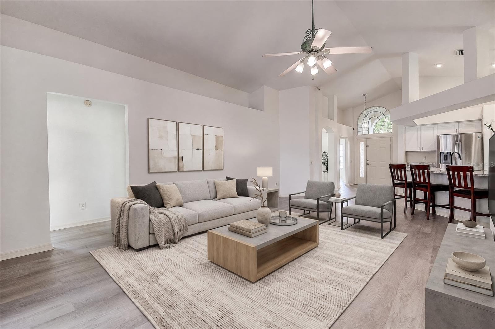 Living room - 28935 STORMCLOUD PASS, WESLEY CHAPEL
