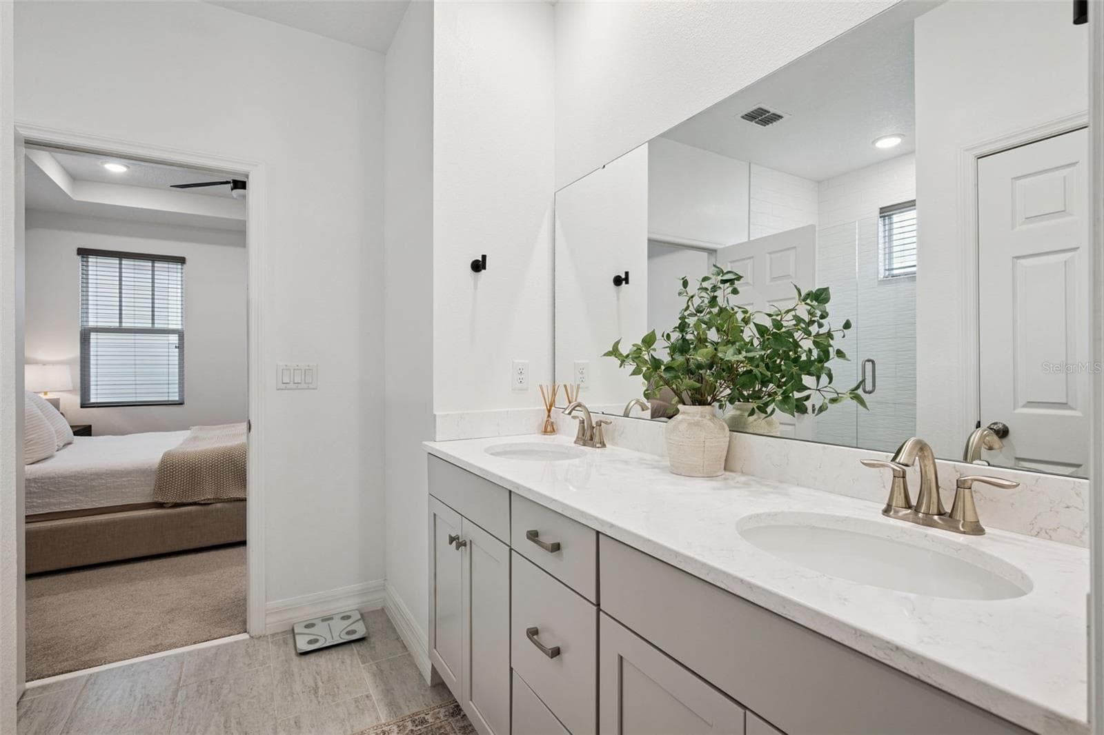 Primary Bath with Double Sink Vanity - 7313 TIDEPOOL PL, CELEBRATION