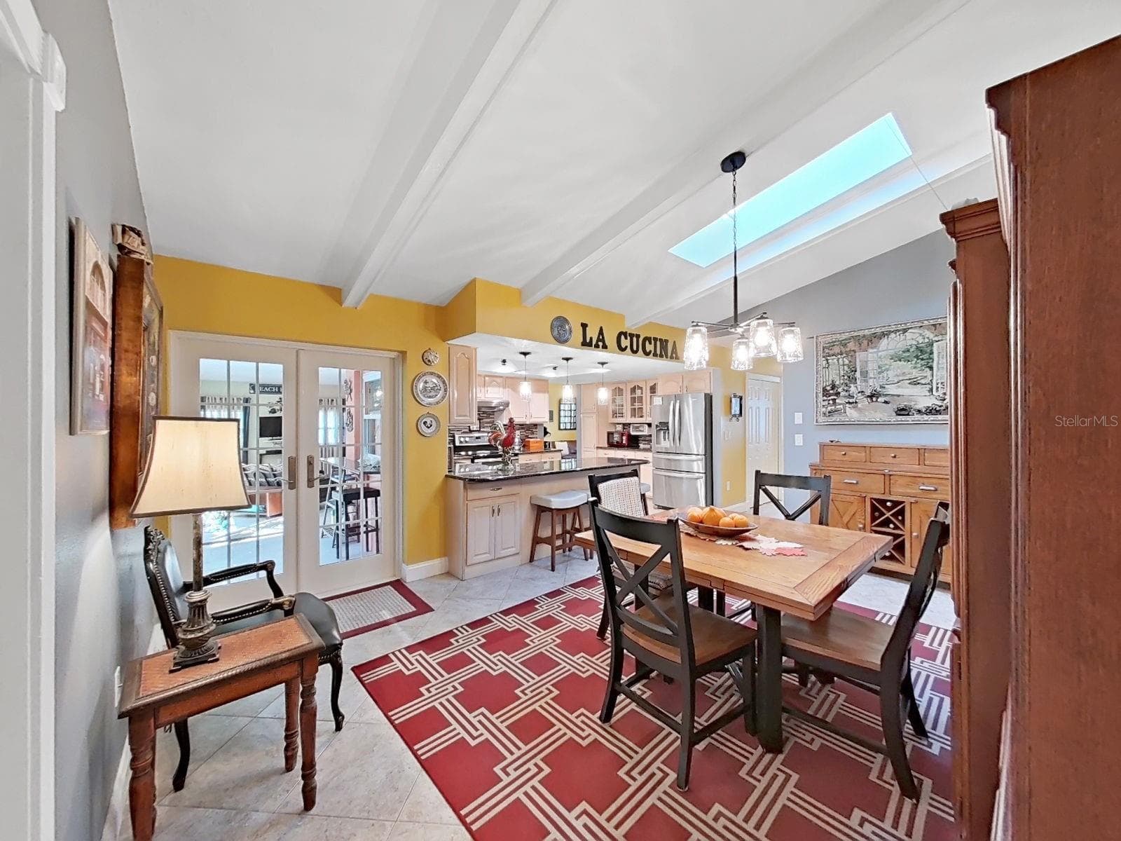 Dining room - 169 FOXCROFT DR W, PALM HARBOR