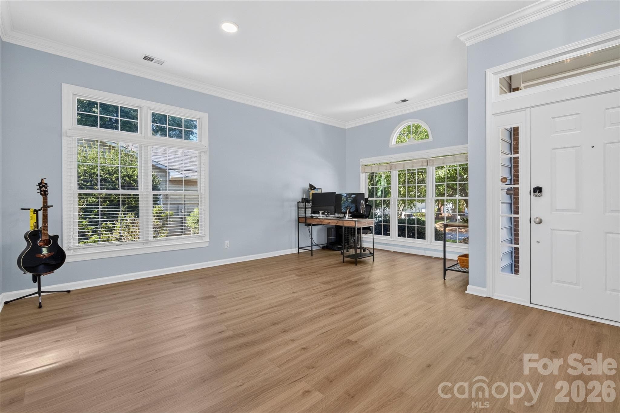 Enter into a large Living/Dining room area - 17214 Chardonnay Court, Cornelius