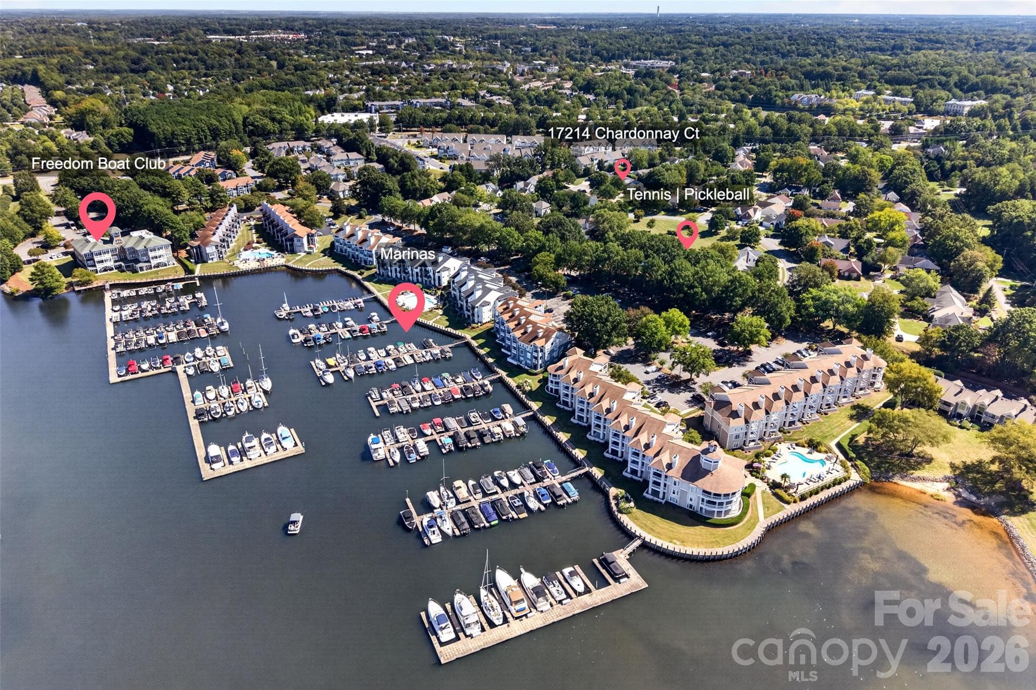 Amazing location, steps away to the Marina where you can rent a slip for your boat - 17214 Chardonnay Court, Cornelius