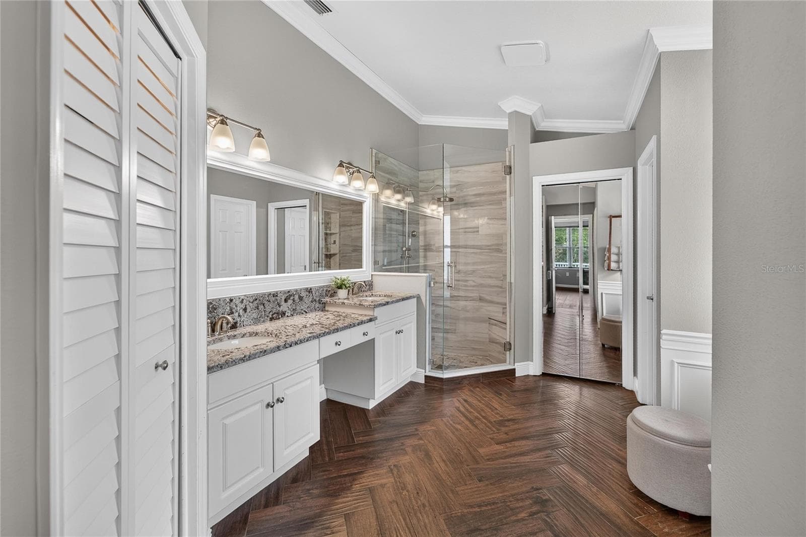 MASTER BATHROOM - 1750 LEYBOURNE LOOP, WESLEY CHAPEL