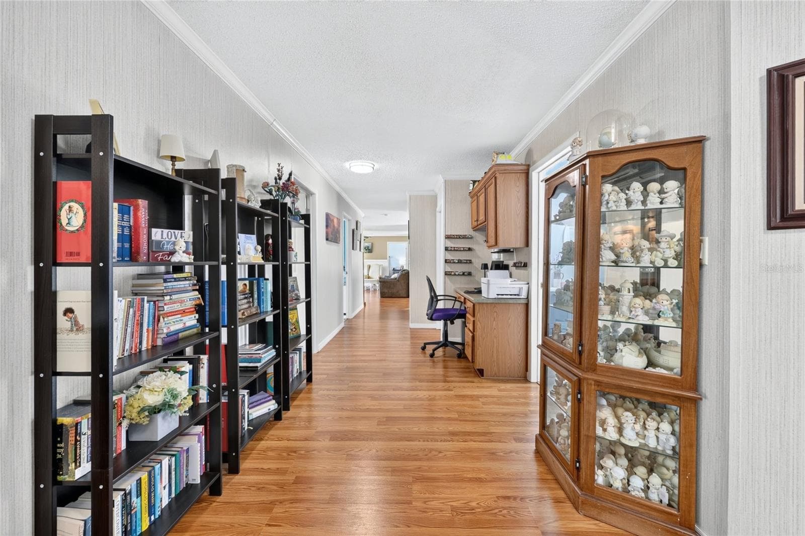 Hallway with natural light to family room and bedroom #5 - 12647 SE 102ND AVE, BELLEVIEW