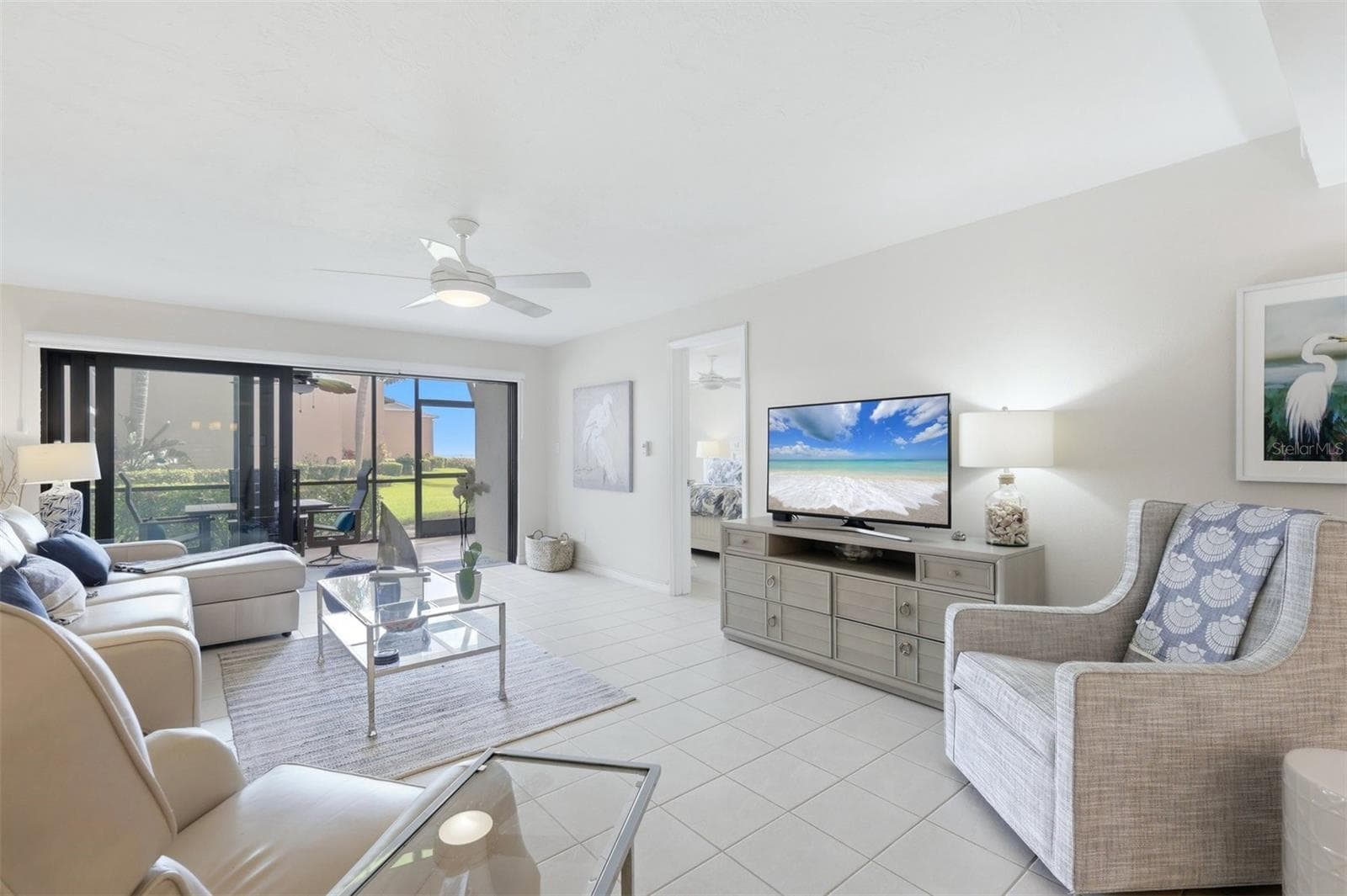 Water Views from the lanai, living room and primary - 5655 GULF OF MEXICO DR #A107, LONGBOAT KEY