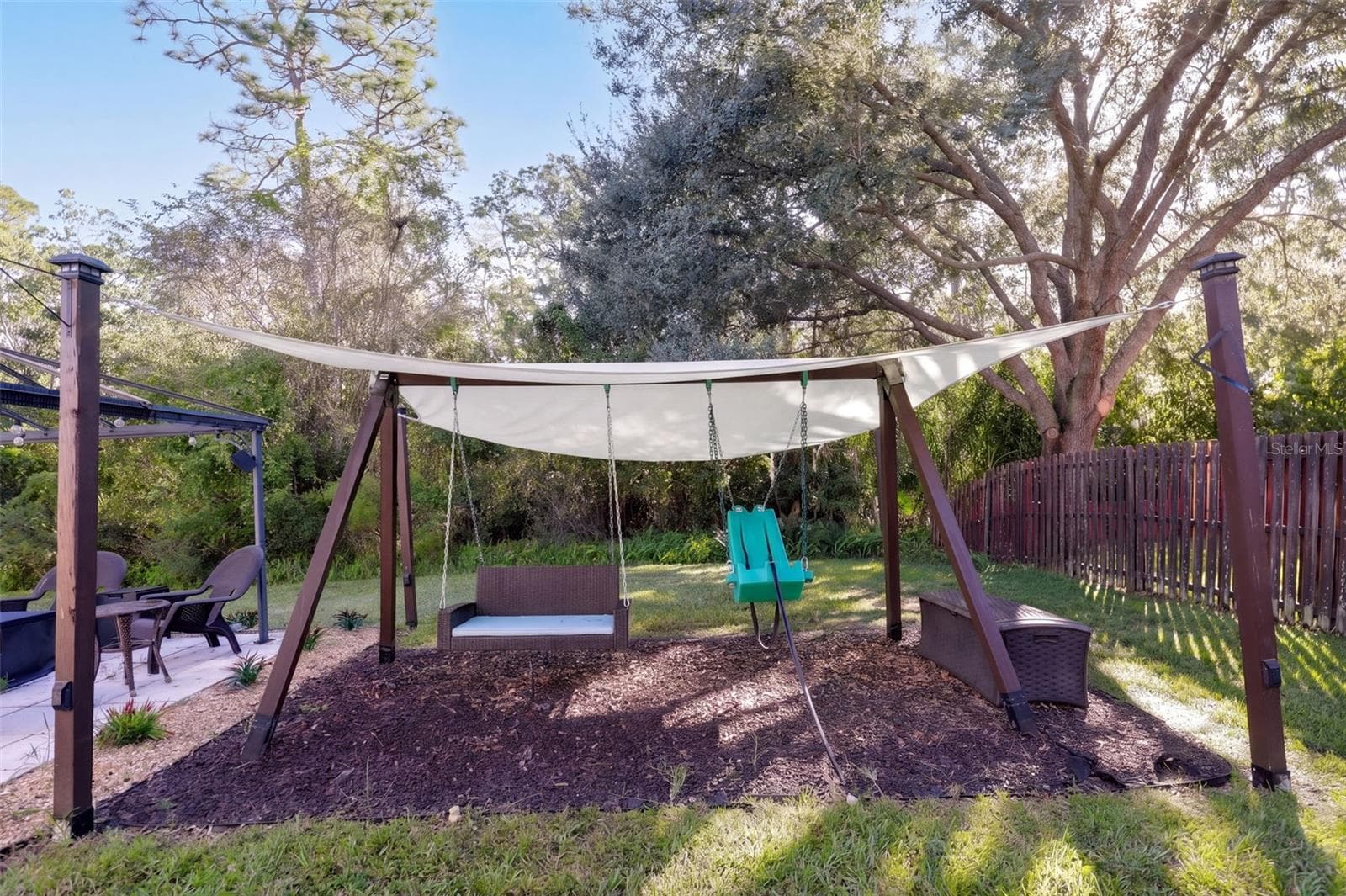 Swing set - 10603 SUNRISE TERRACE DR, ORLANDO
