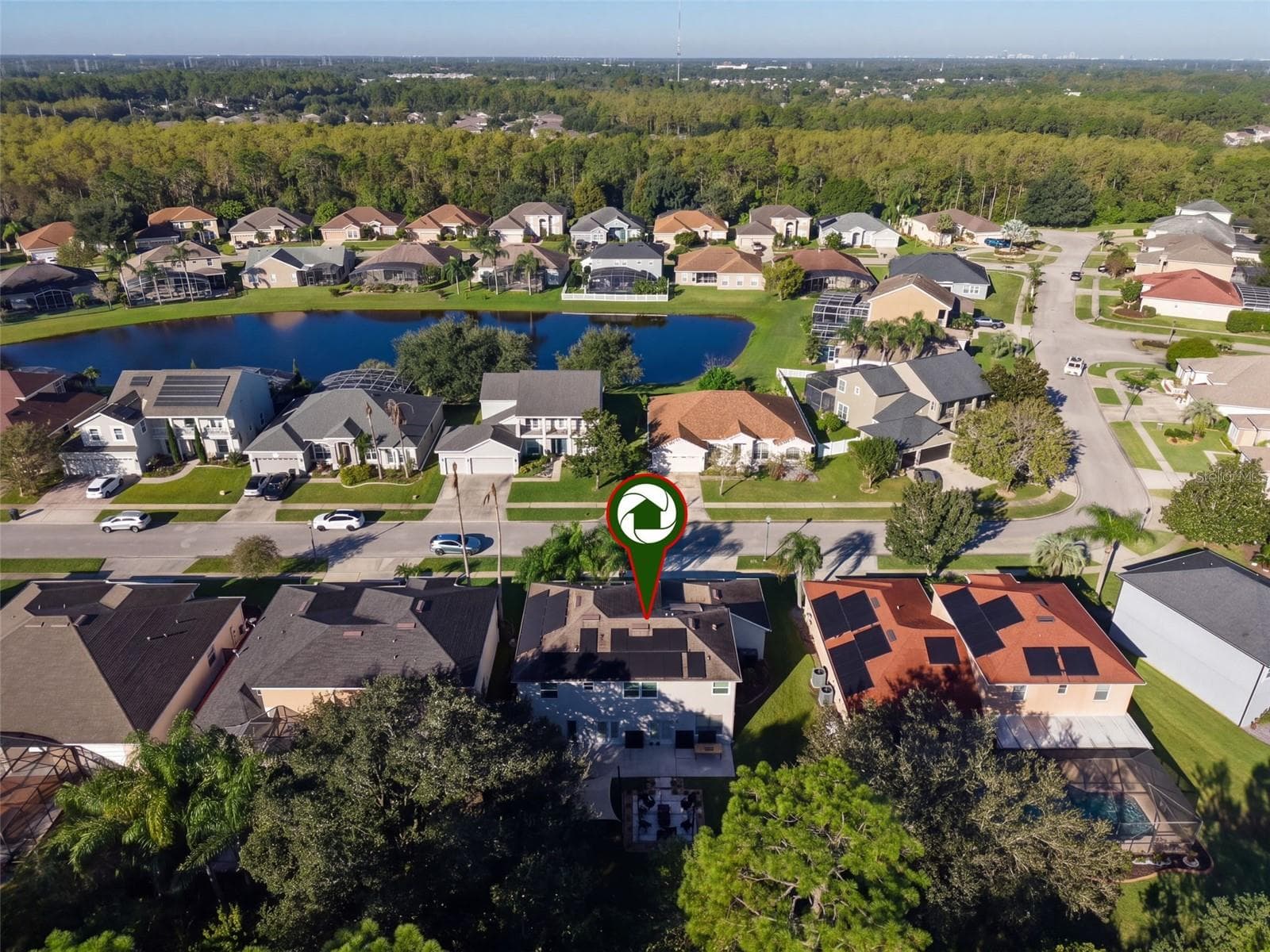 Arial street view - 10603 SUNRISE TERRACE DR, ORLANDO