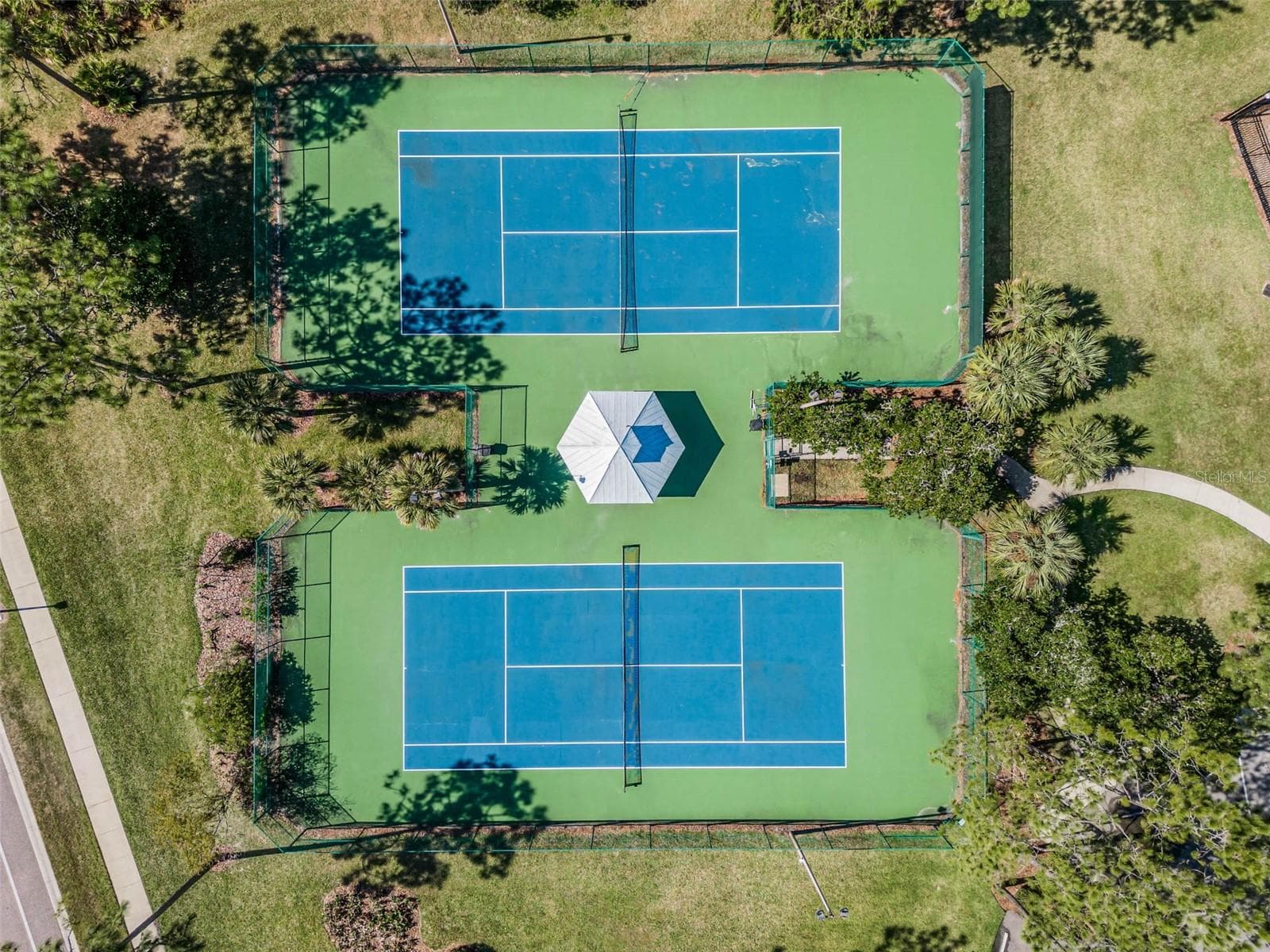 Arial View of Tennis Courts - 10603 SUNRISE TERRACE DR, ORLANDO