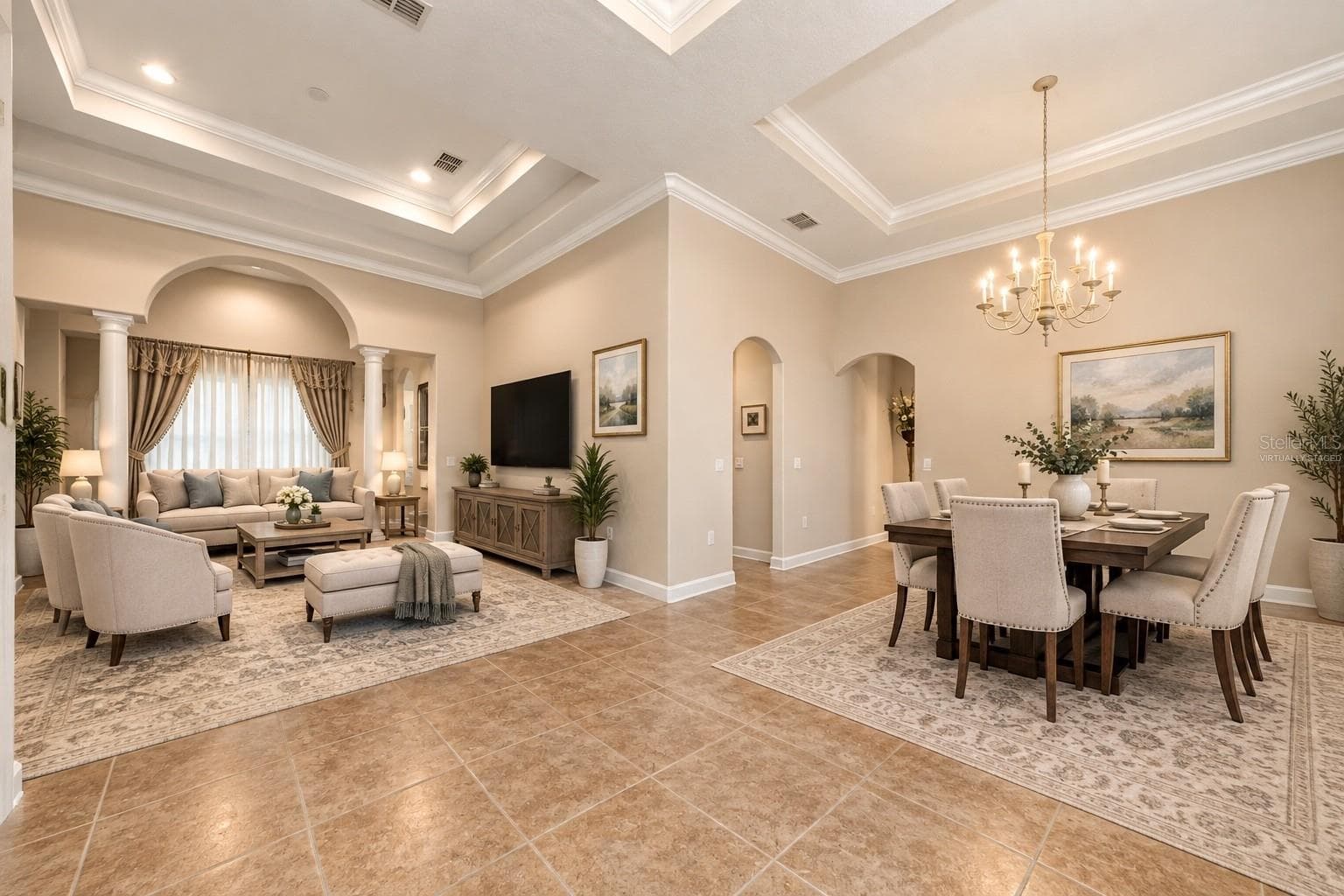 Virtually Staged - 6230 BORDEAUX CIR, SANFORD