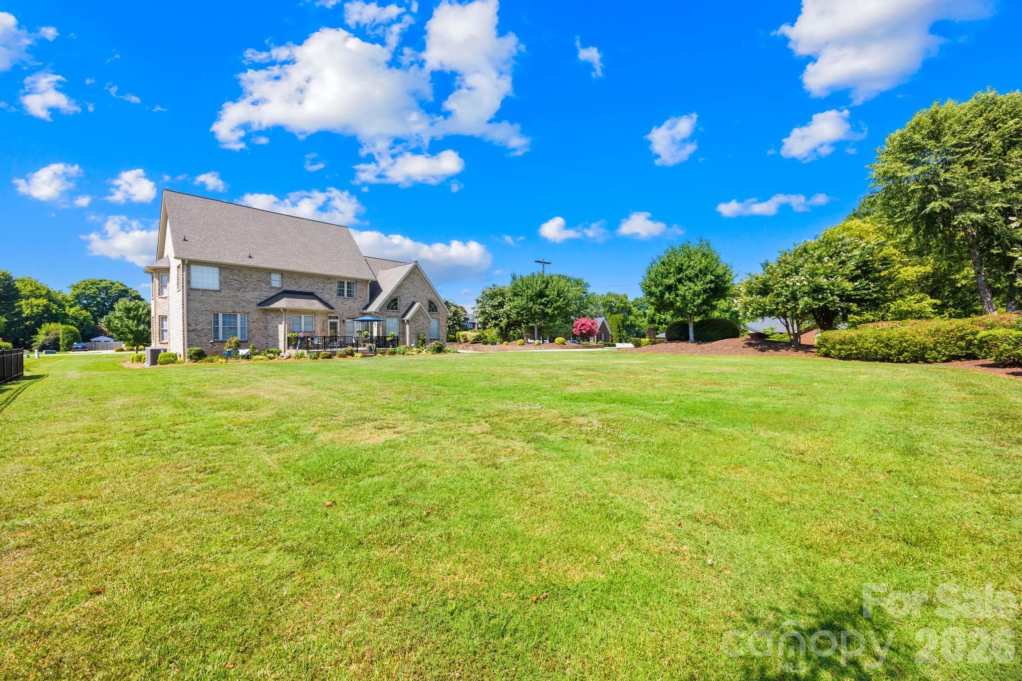 View of Backyard - 105 Mandarin Drive, Mooresville