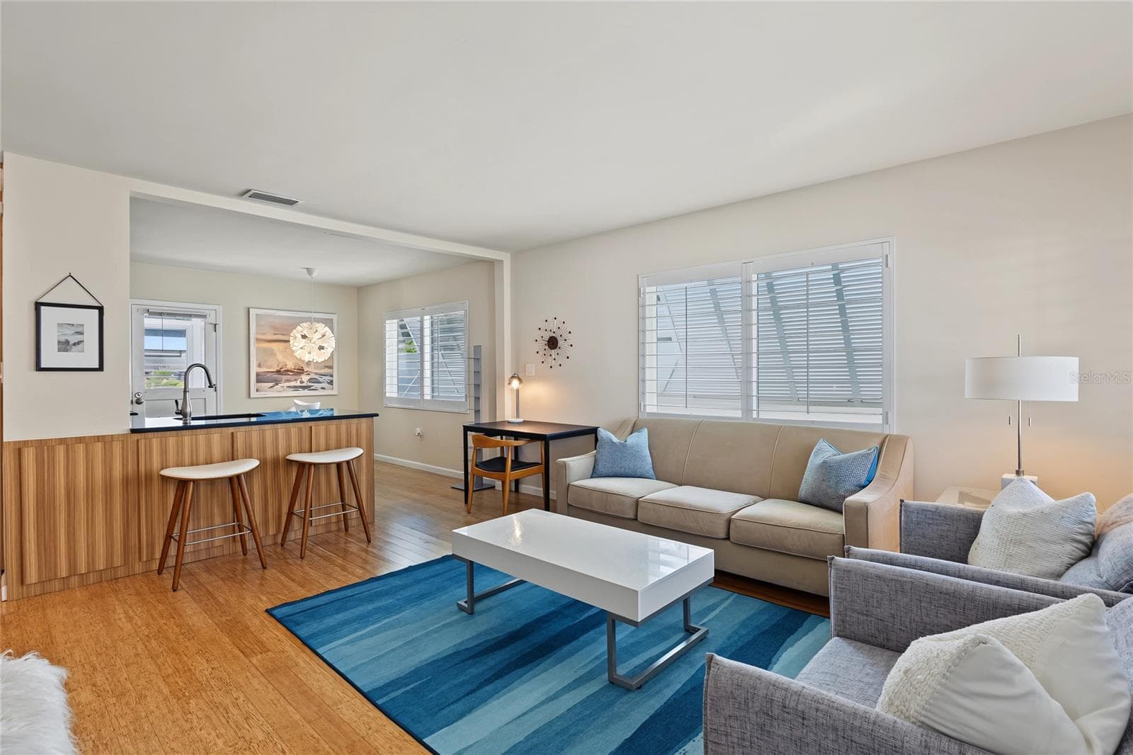 Living Room - 210 BRIGGS CT, SARASOTA