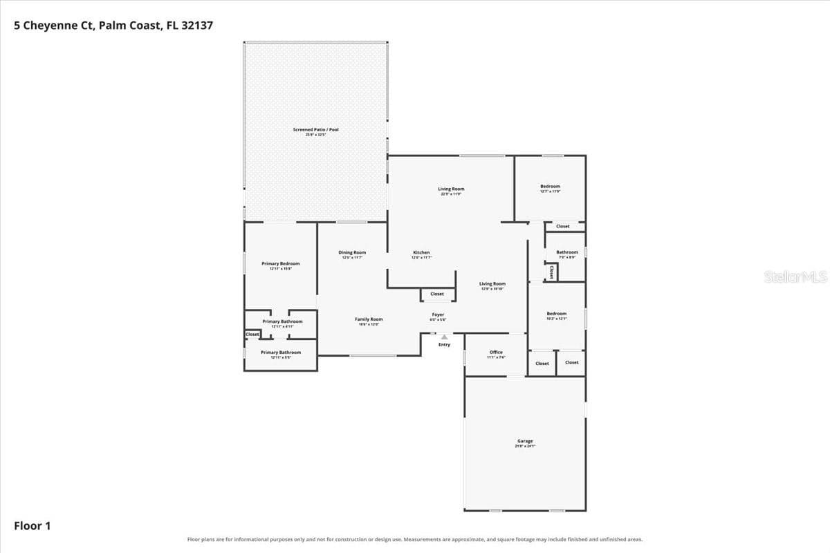 Single Family Residence at 5 CHEYENNE CT, PALM COAST, photo 20 of 82