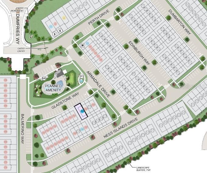 786 Gladstone Way Site Map - 786 GLADSTONE WAY #786, MOUNT DORA