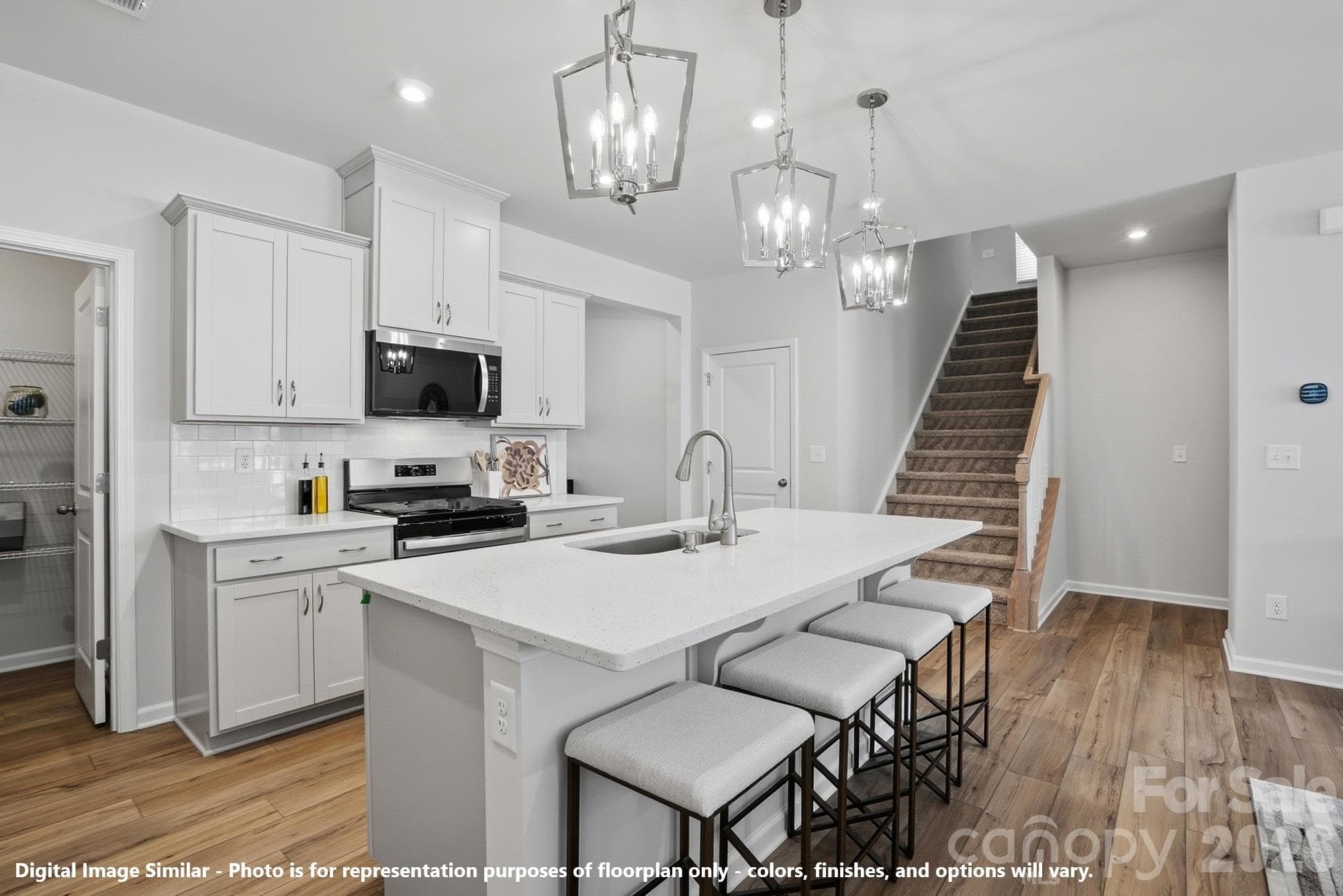 Digital Image Similar - Photo is for representation purposes of floorplan only - colors, finishes, and options will vary. - 2807 Bowman Drive, Gastonia