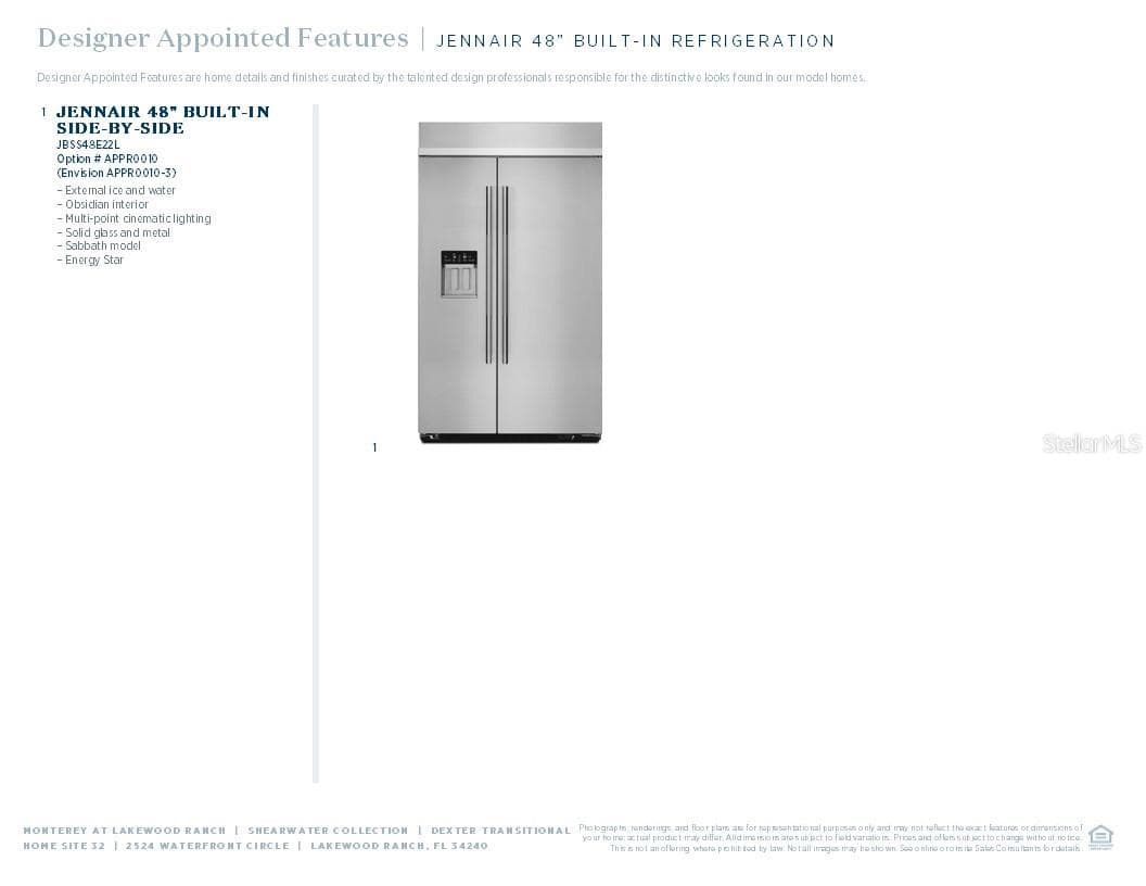 Jennair Refrigeration - 2524 WATERFRONT CIR, SARASOTA