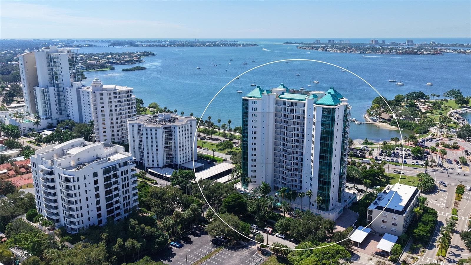 Views of Siesta, Bird, Lido Keys and Gulf of Mexico - 340 S PALM AVE #101, SARASOTA