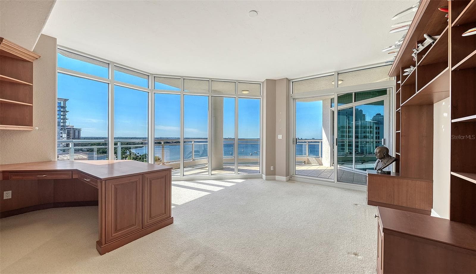 Second Bedroom Converted to Office with Access to Terrace - 340 S PALM AVE #101, SARASOTA