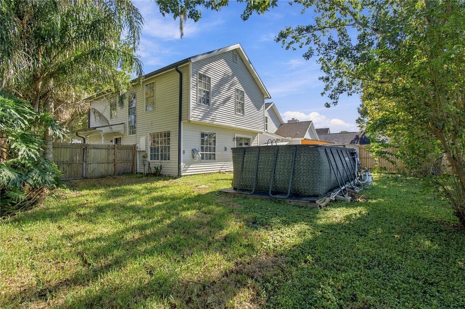 Back Yard - 9914 SURREY RIDGE RD, ORLANDO