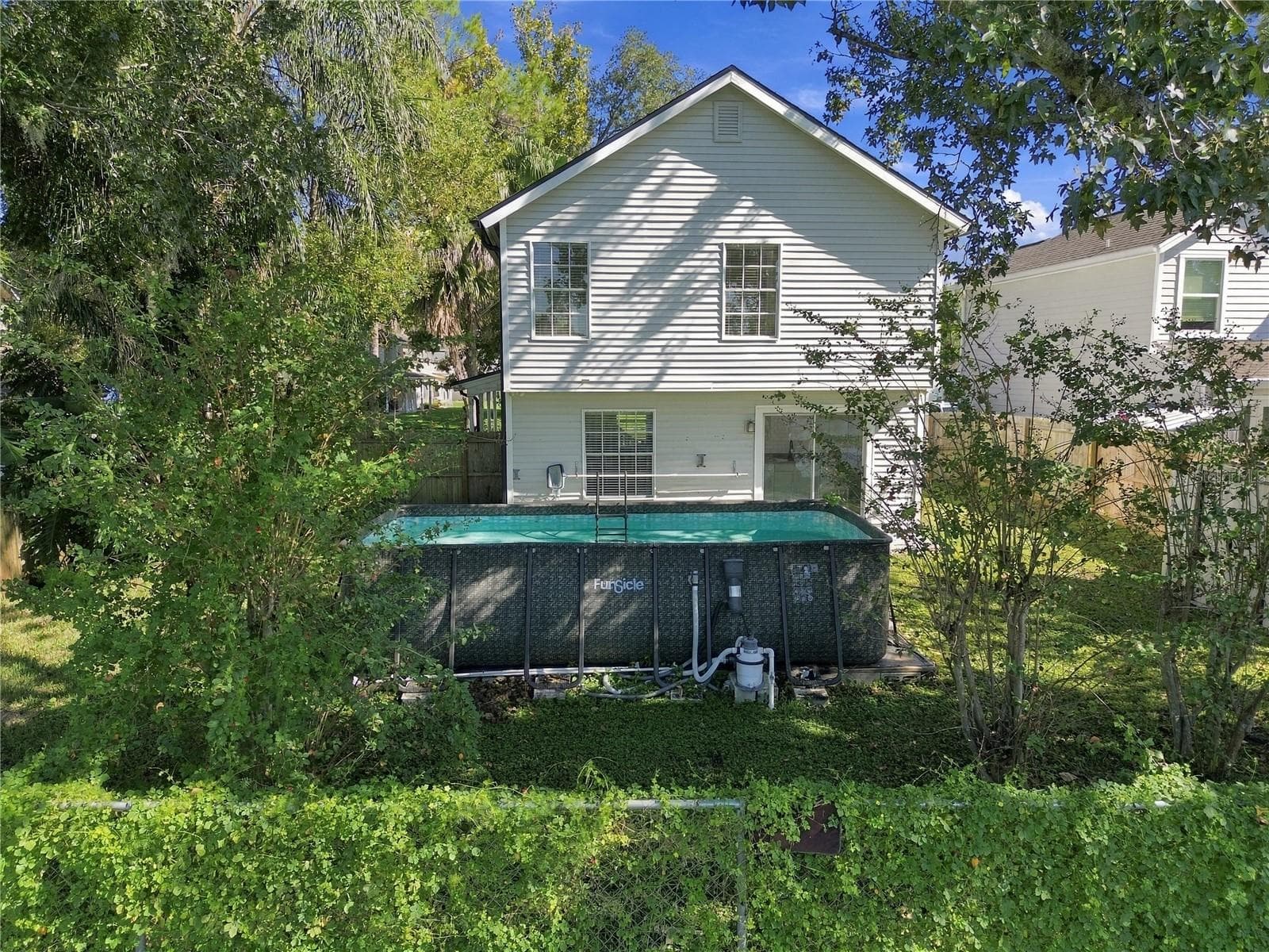 Back Yard - 9914 SURREY RIDGE RD, ORLANDO