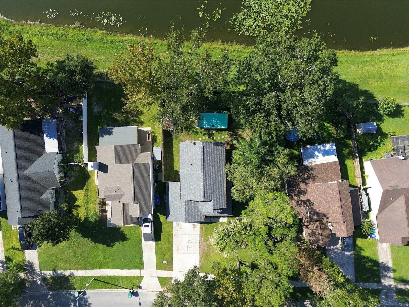 Aerial Lot View - 9914 SURREY RIDGE RD, ORLANDO