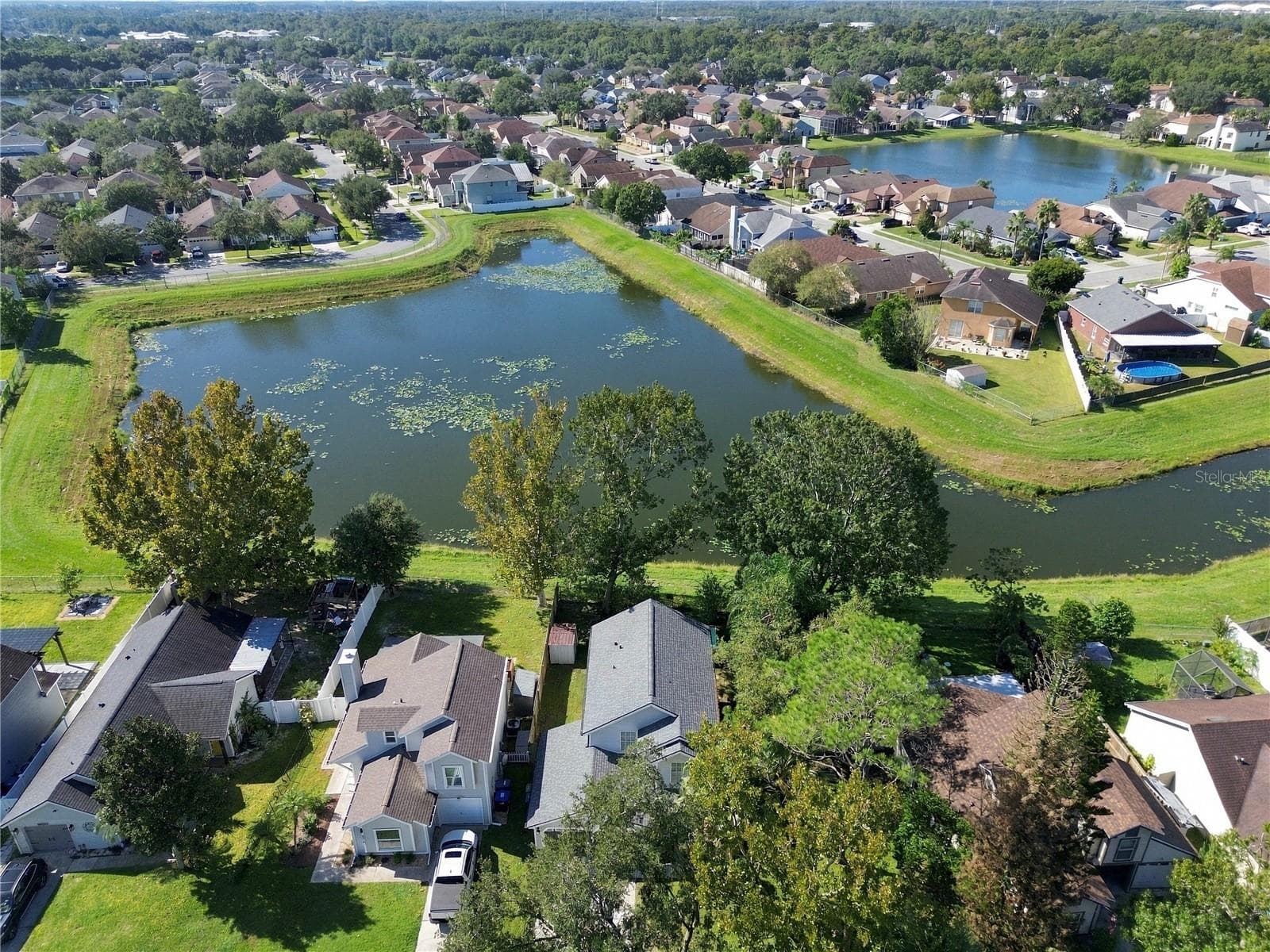 Aerial View - 9914 SURREY RIDGE RD, ORLANDO