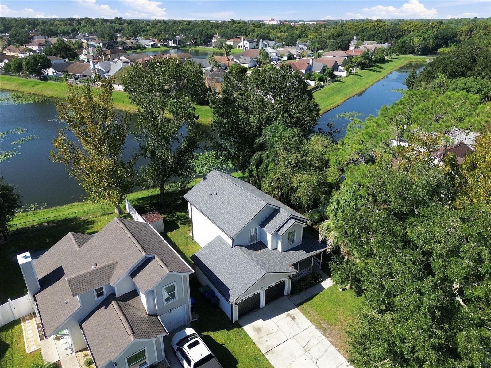 Aerial View - 9914 SURREY RIDGE RD, ORLANDO