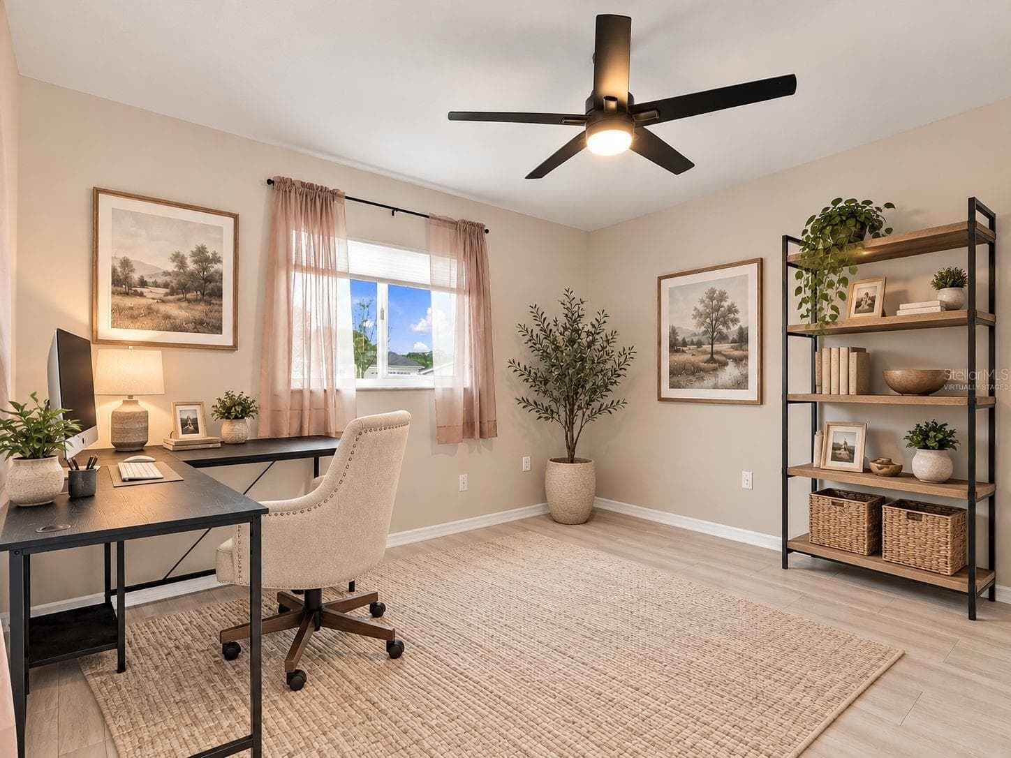 Virtually Staged - second bedroom - 9892 SE 177TH LN, SUMMERFIELD