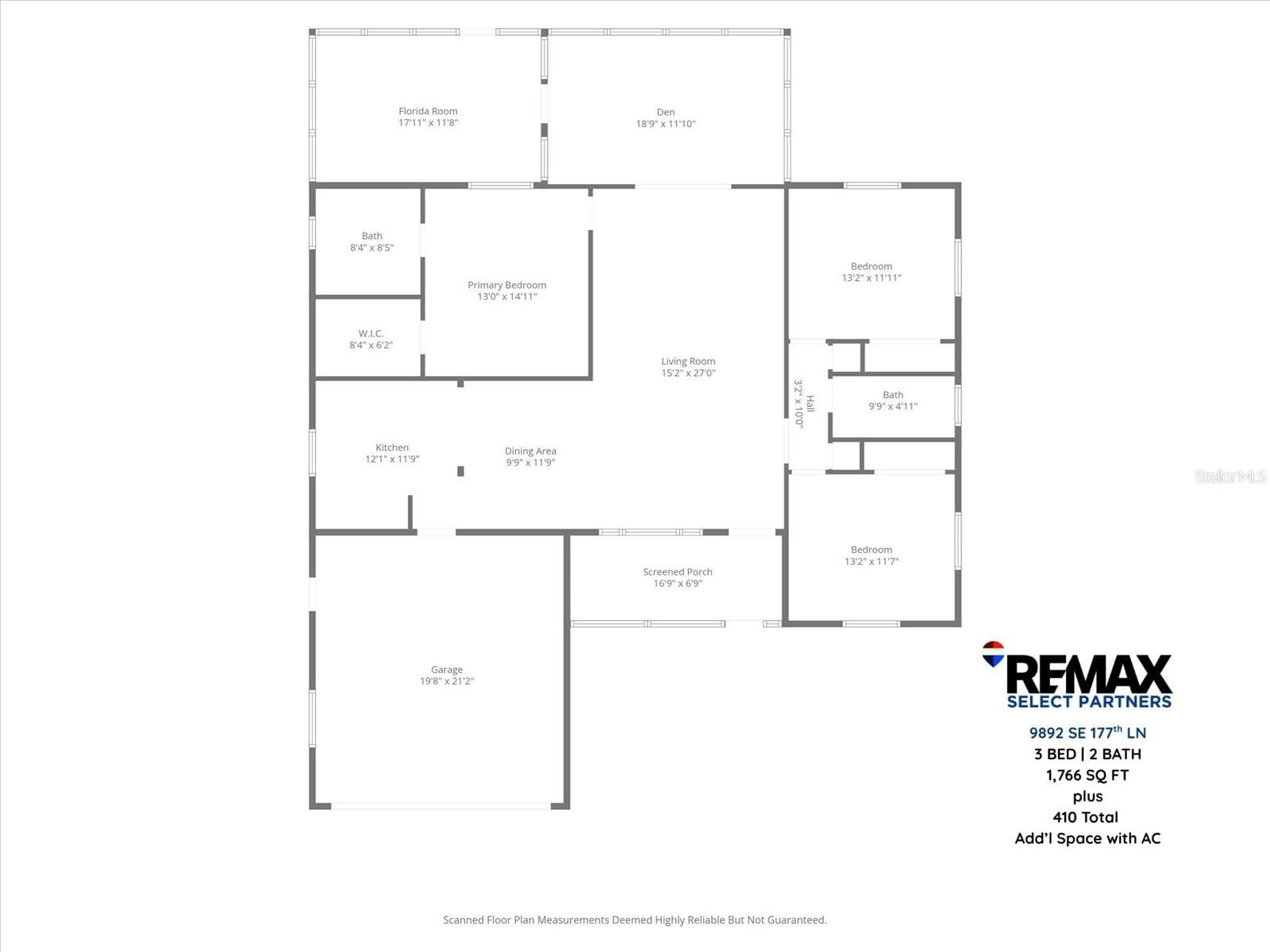 Floor Plan - 9892 SE 177TH LN, SUMMERFIELD