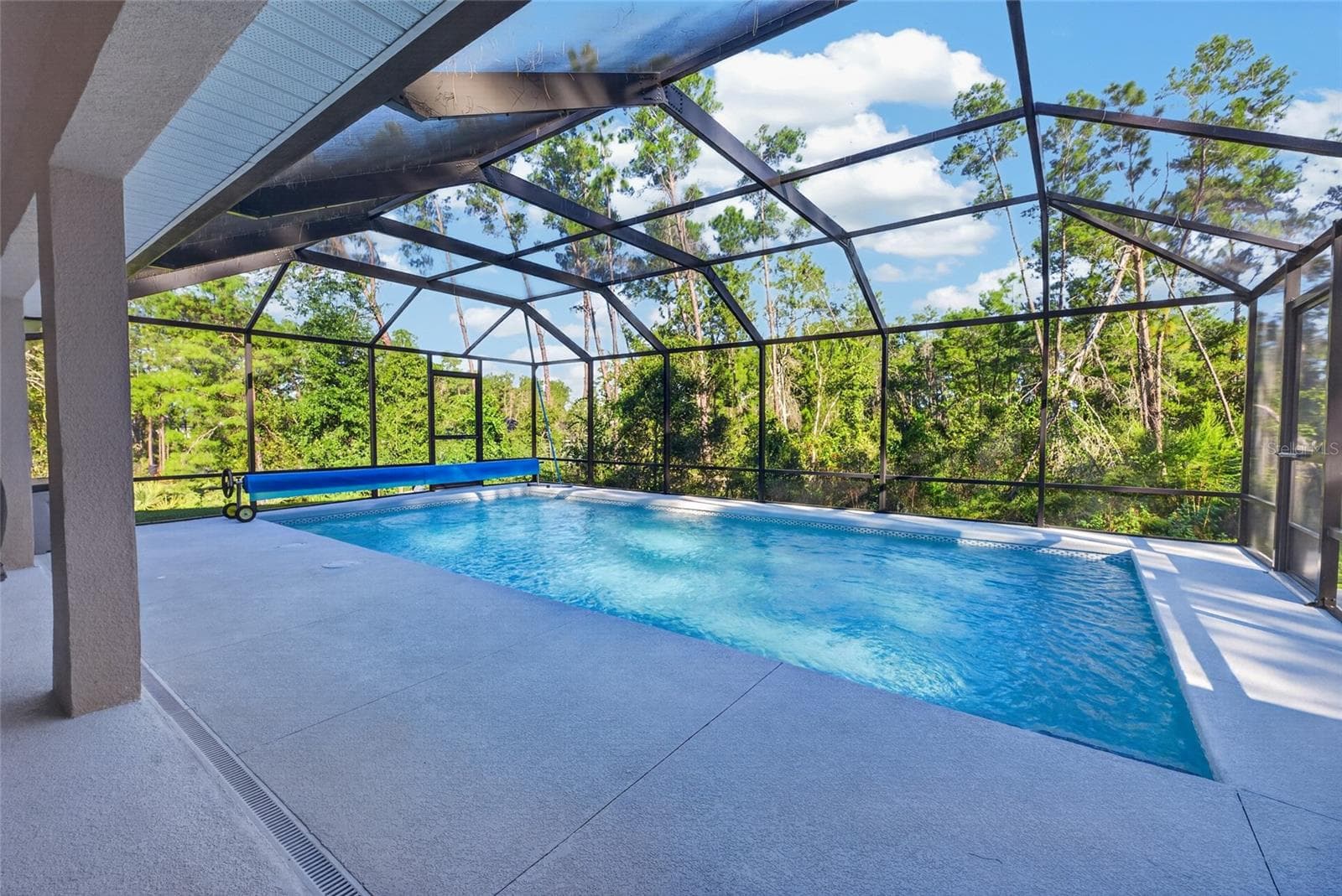 Screened-In Porch with Pool - 4655 SW 112TH LN, OCALA