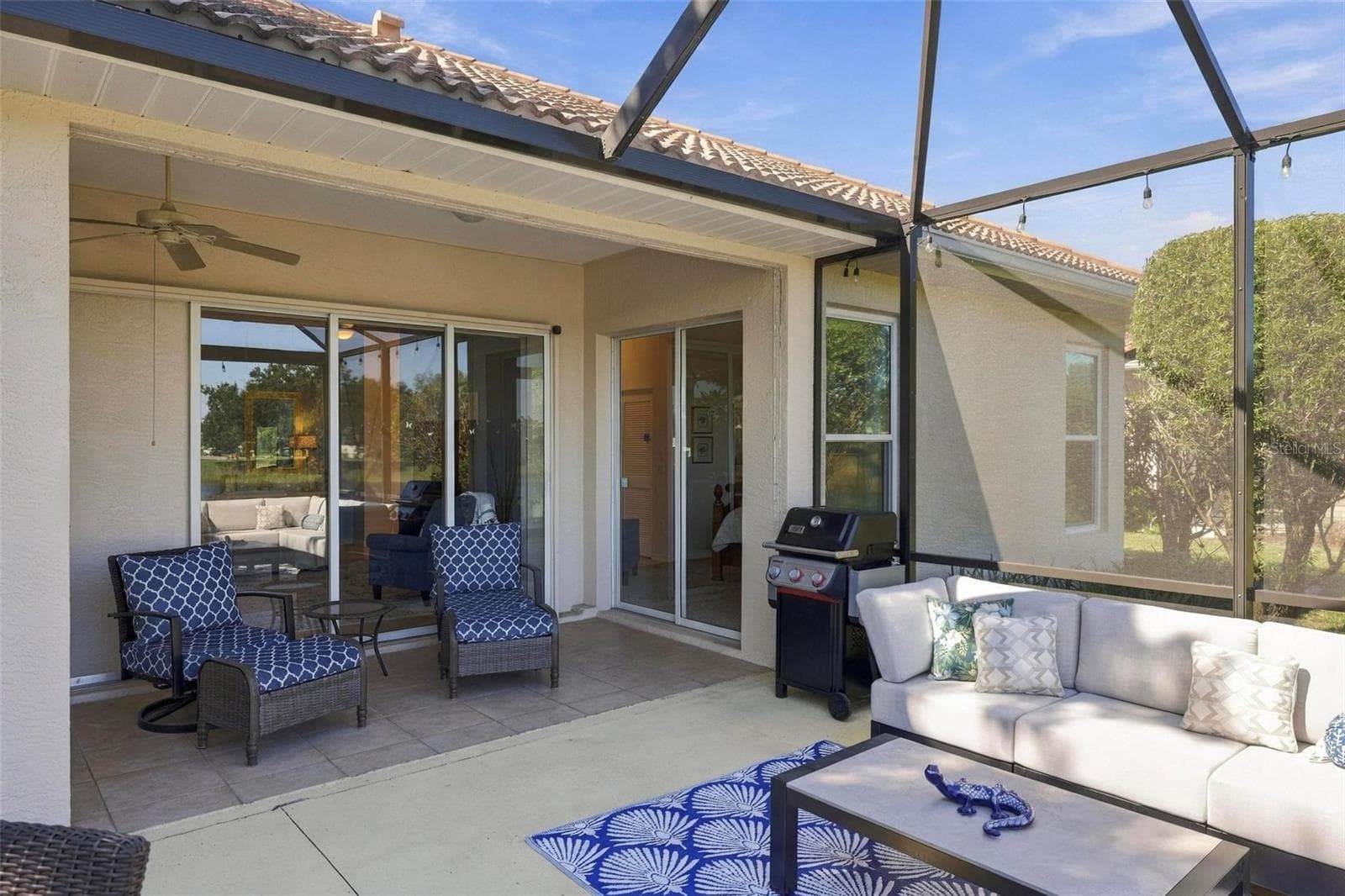 Covered area of lanai - 687 LAKESCENE DR, VENICE