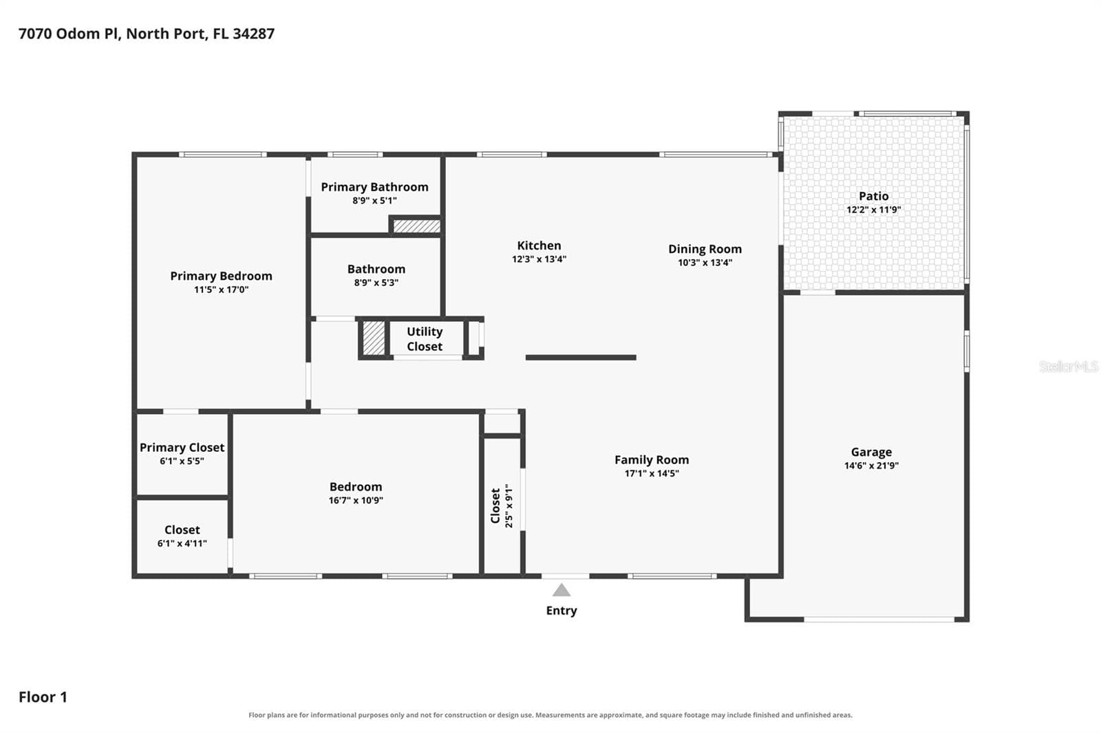Single Family Residence at 7070 ODOM PL, NORTH PORT, photo 43 of 43