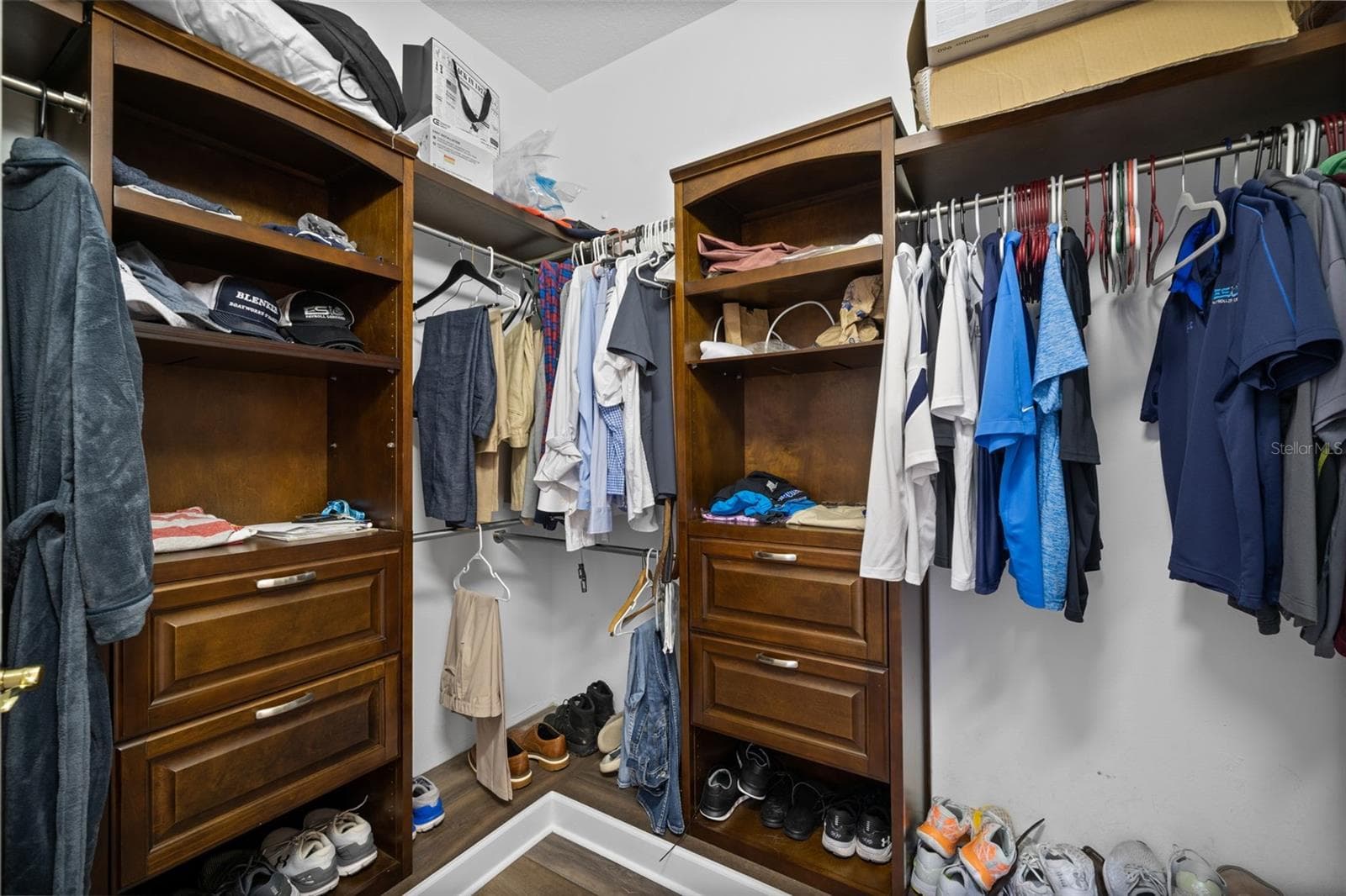 Primary Closet - 9460 DISCOVERY TER #201C, BRADENTON